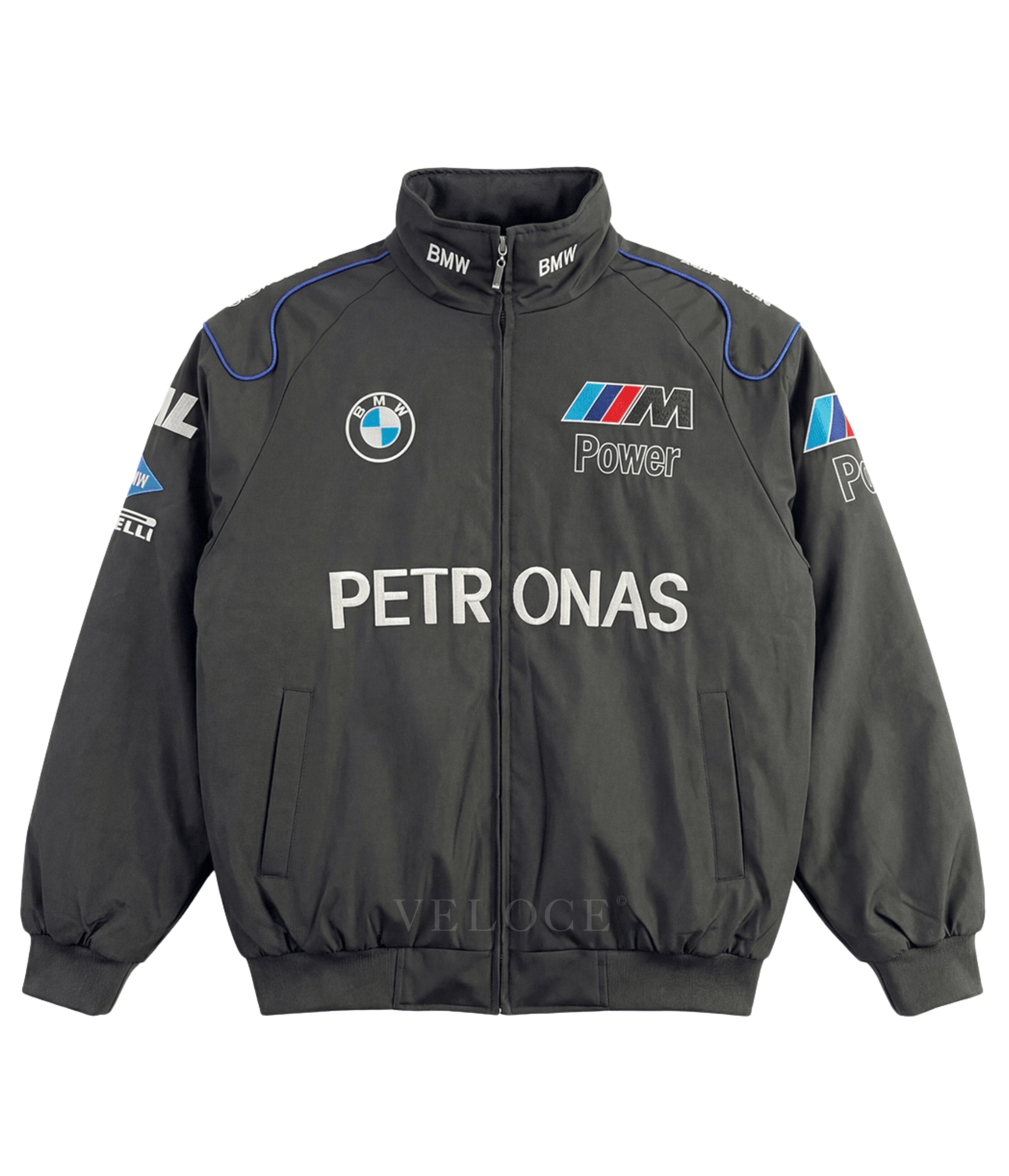 BMW F1 Vintage Racing Jacket - Black Edition