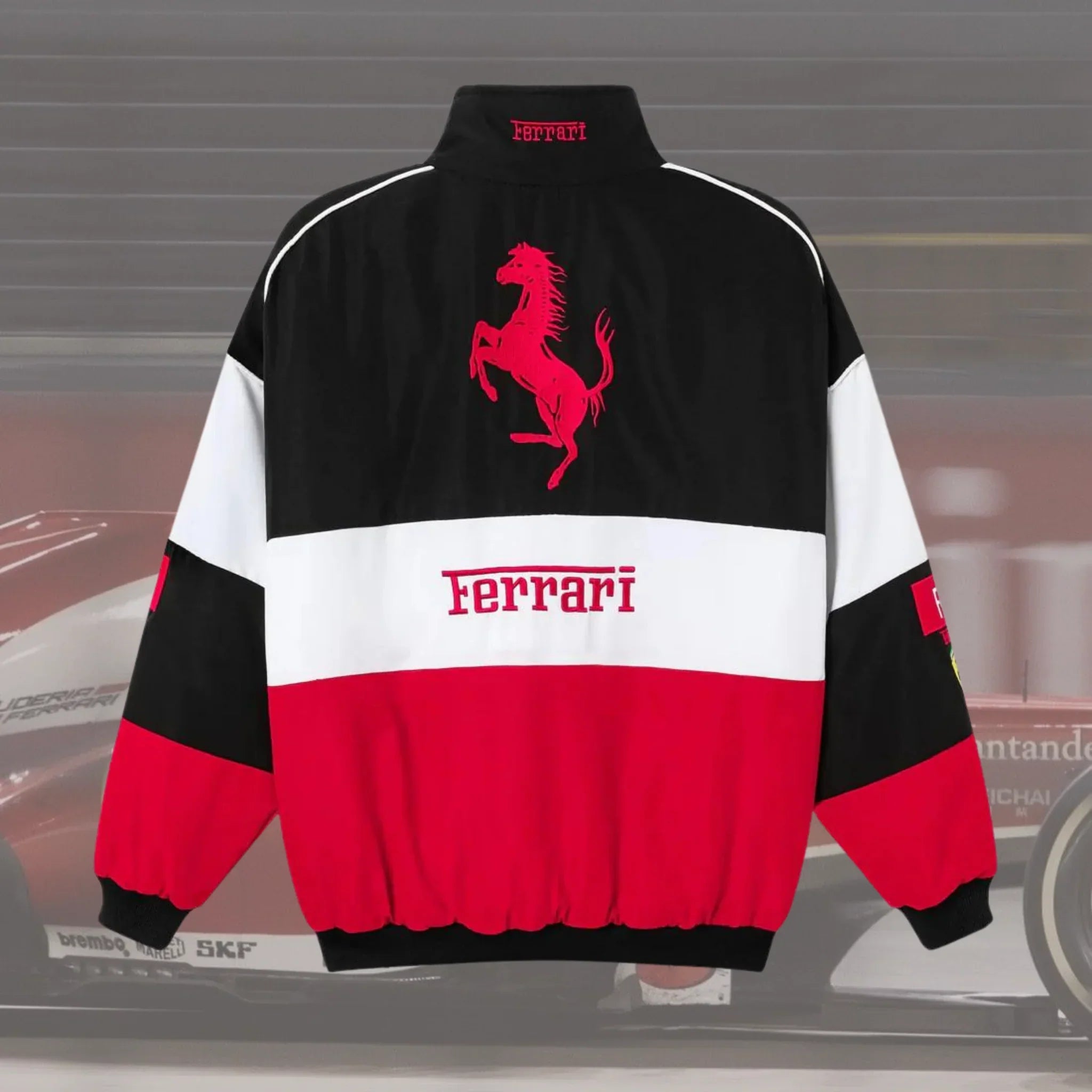 Vintage Motorsport Jacket – White