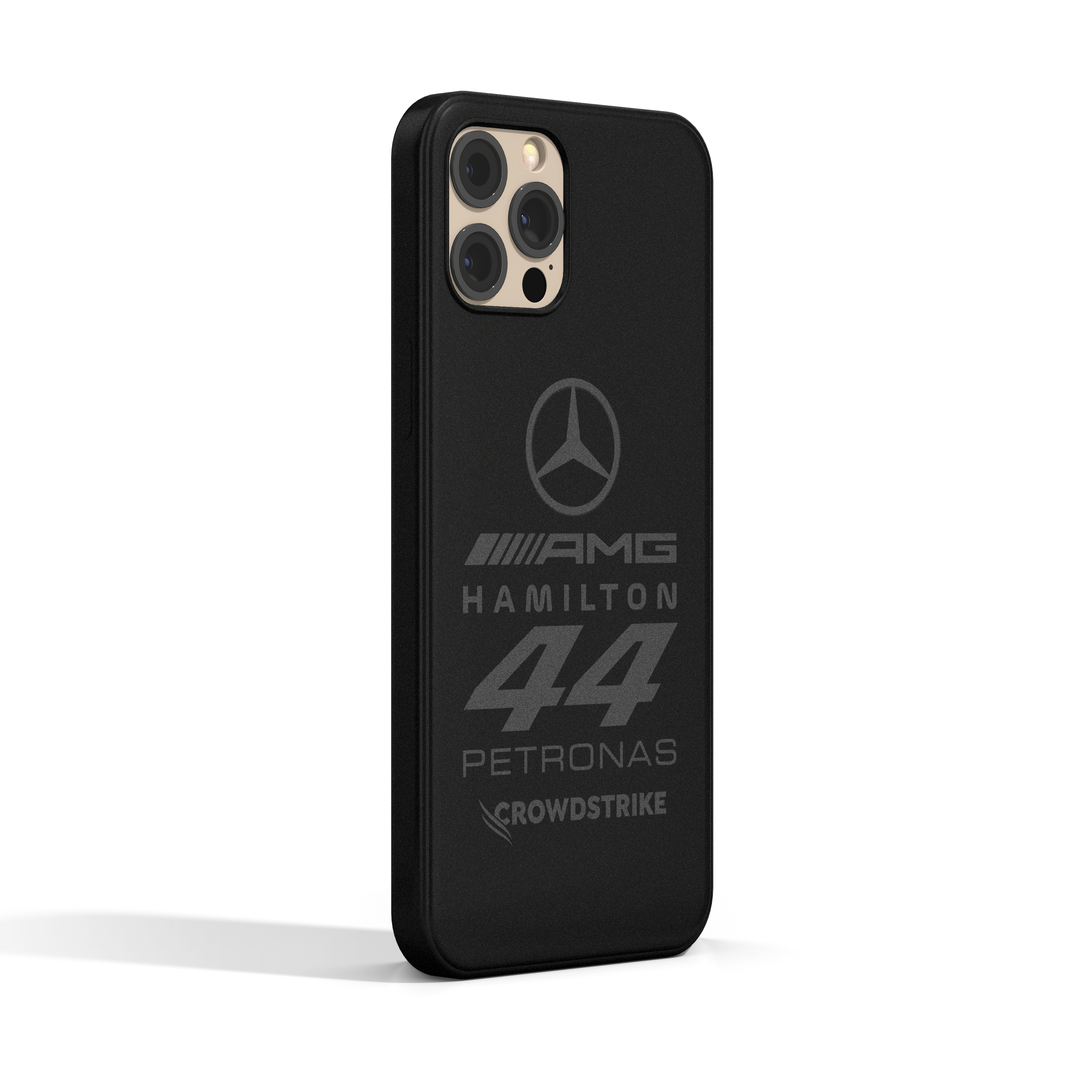Lewis Hamilton All Black Mercedes 2023 Case