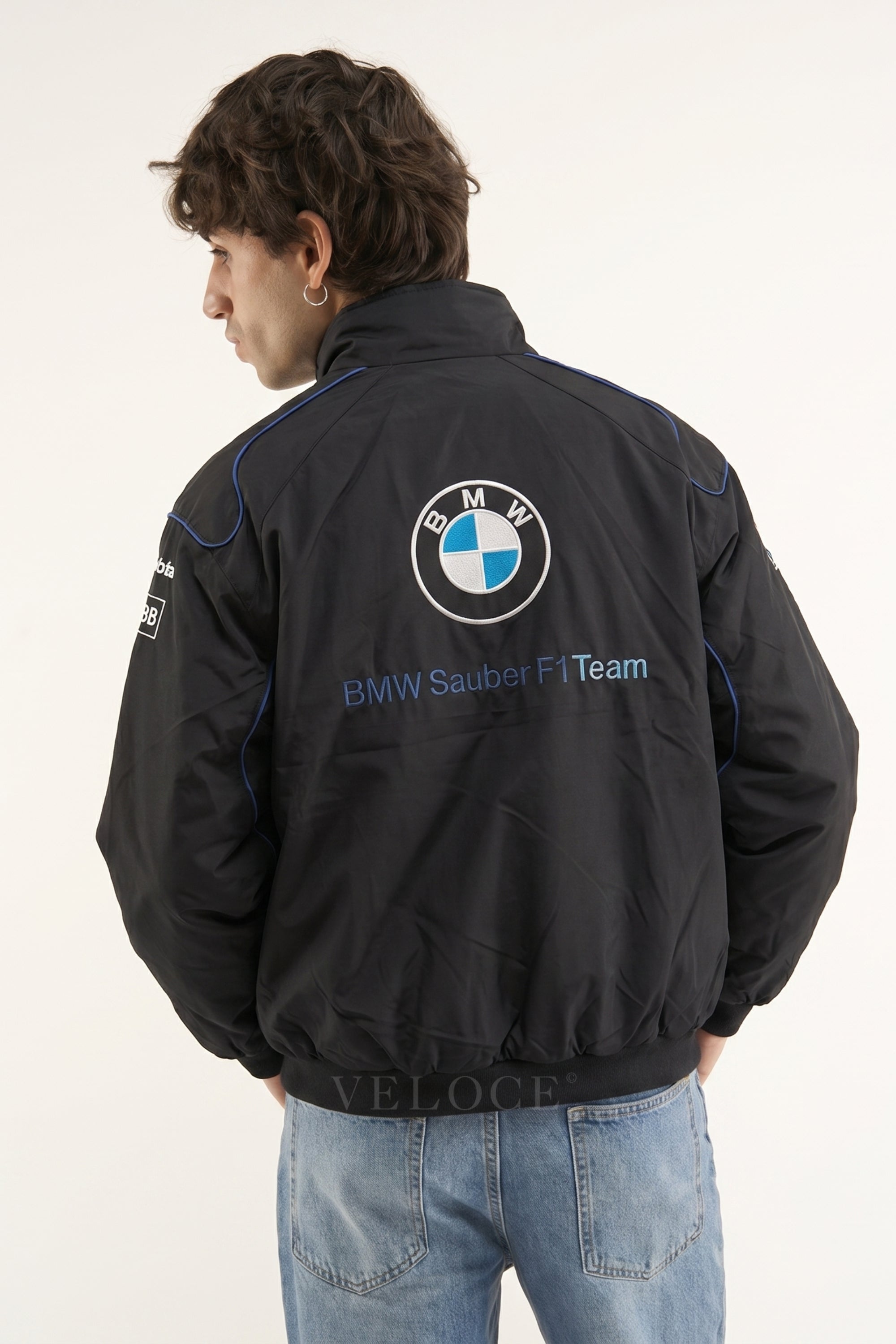 BMW F1 Vintage Racing Jacket - Black Edition