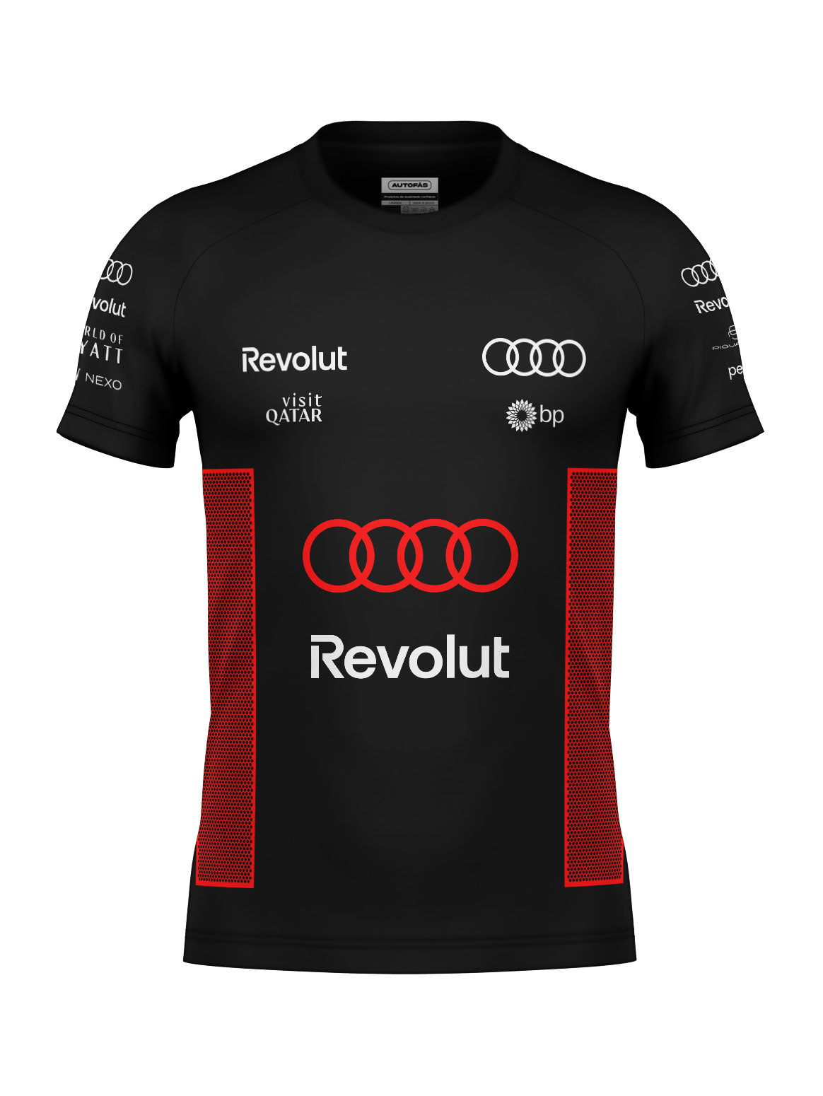 Audi Bortoleto Fan T-Shirt 2026 Black Cotton