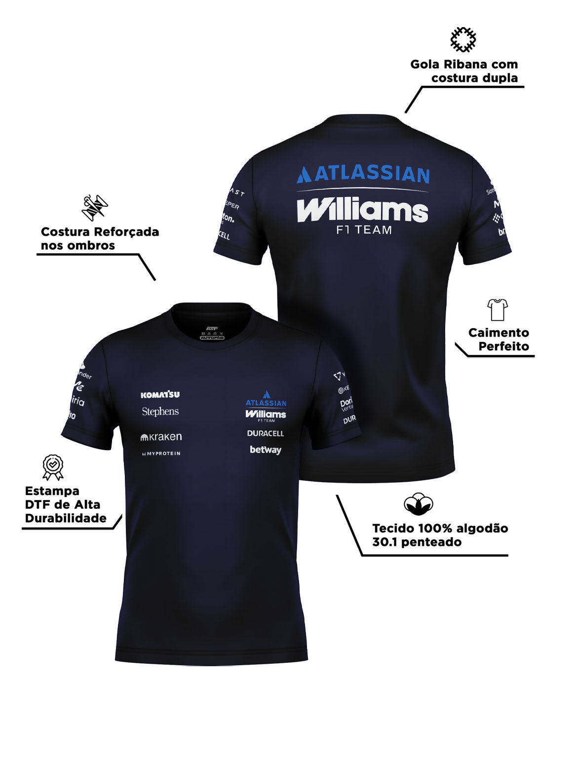 Williams Team 2026 Cotton T-shirt