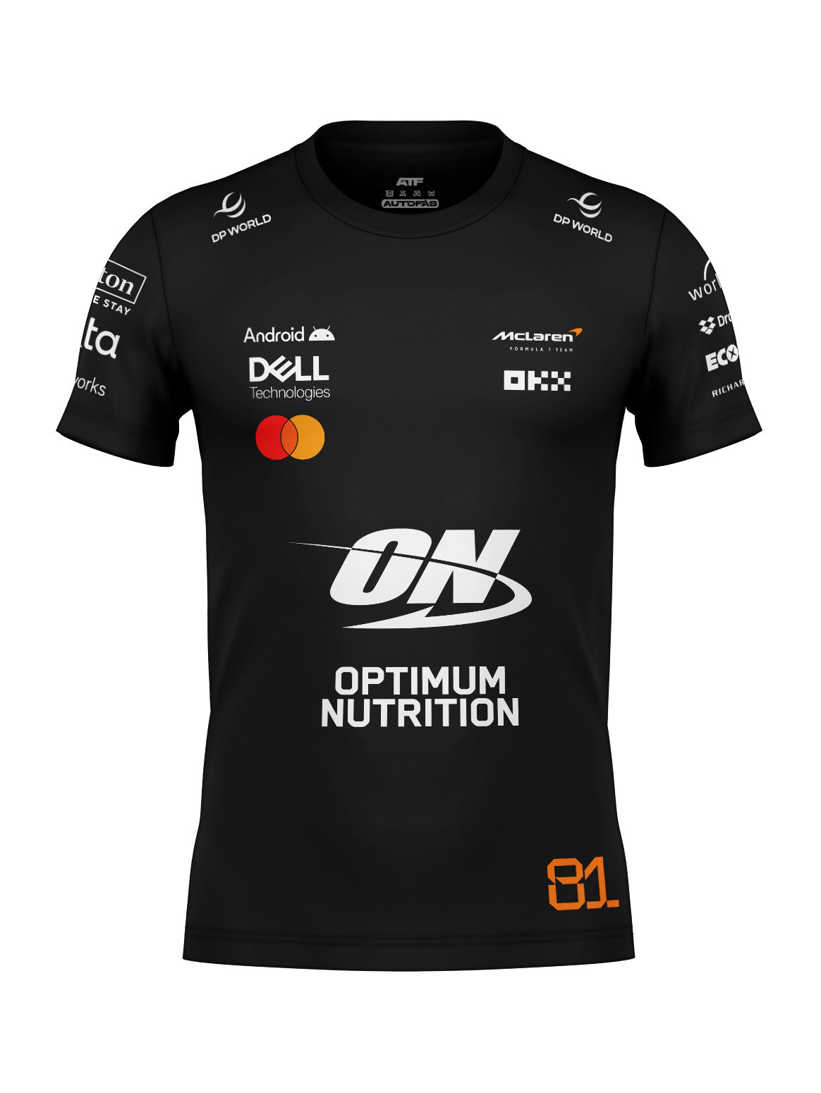 Oscar Piastri Mclaren F1 2026 Cotton T-Shirt