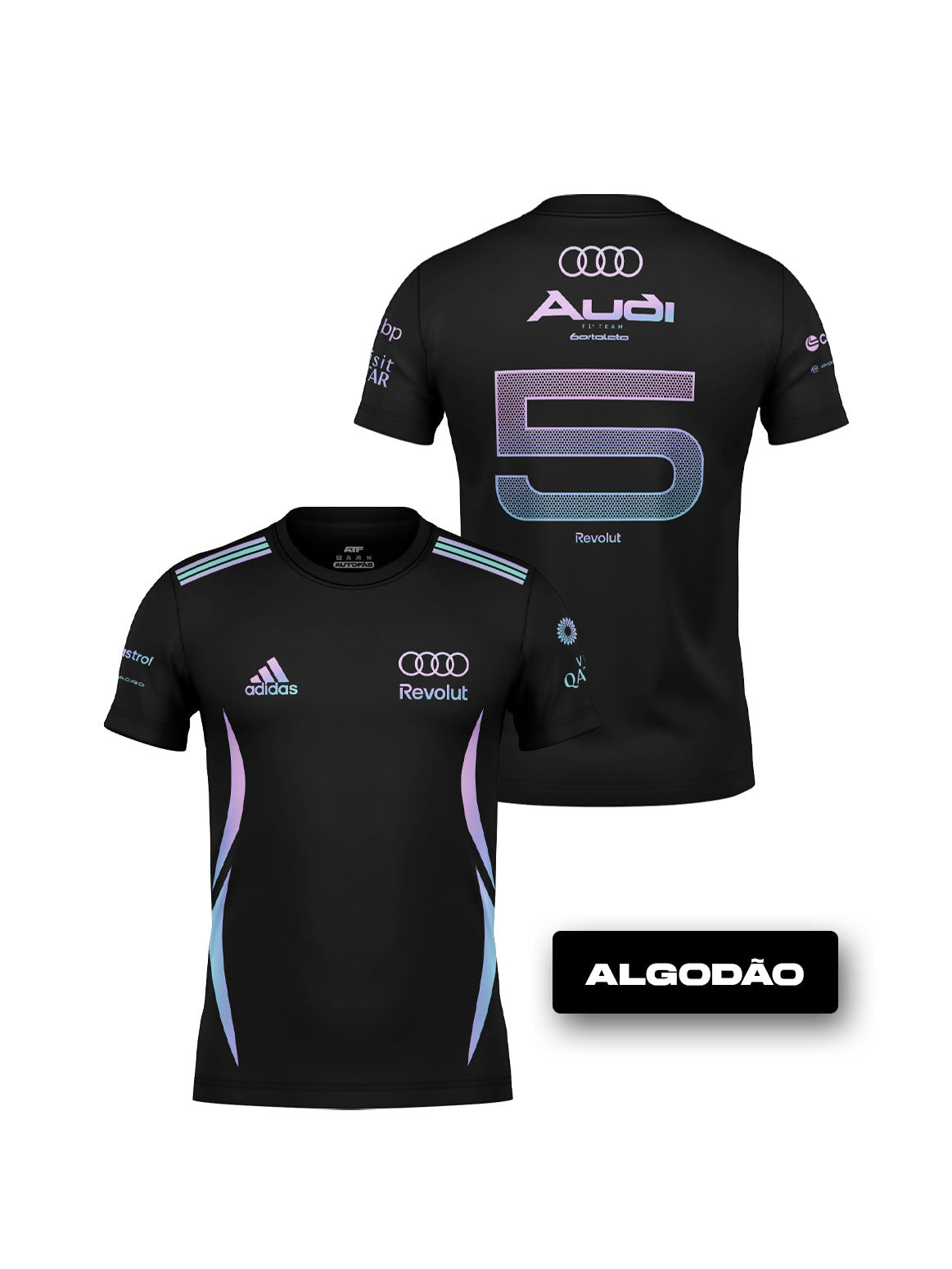 Cotton T-Shirt Gabriel Bortoleto Audi Miami Edition 2026