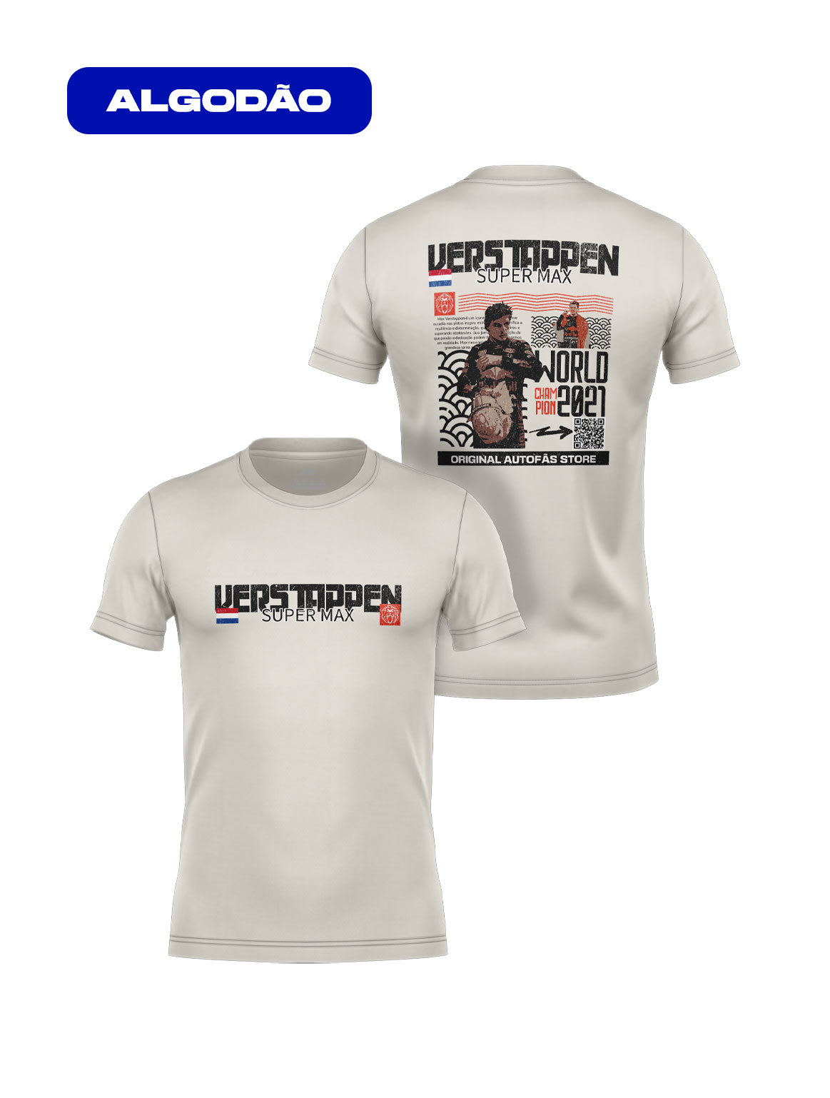 Max Verstappen Special Edition QR Code T-Shirt