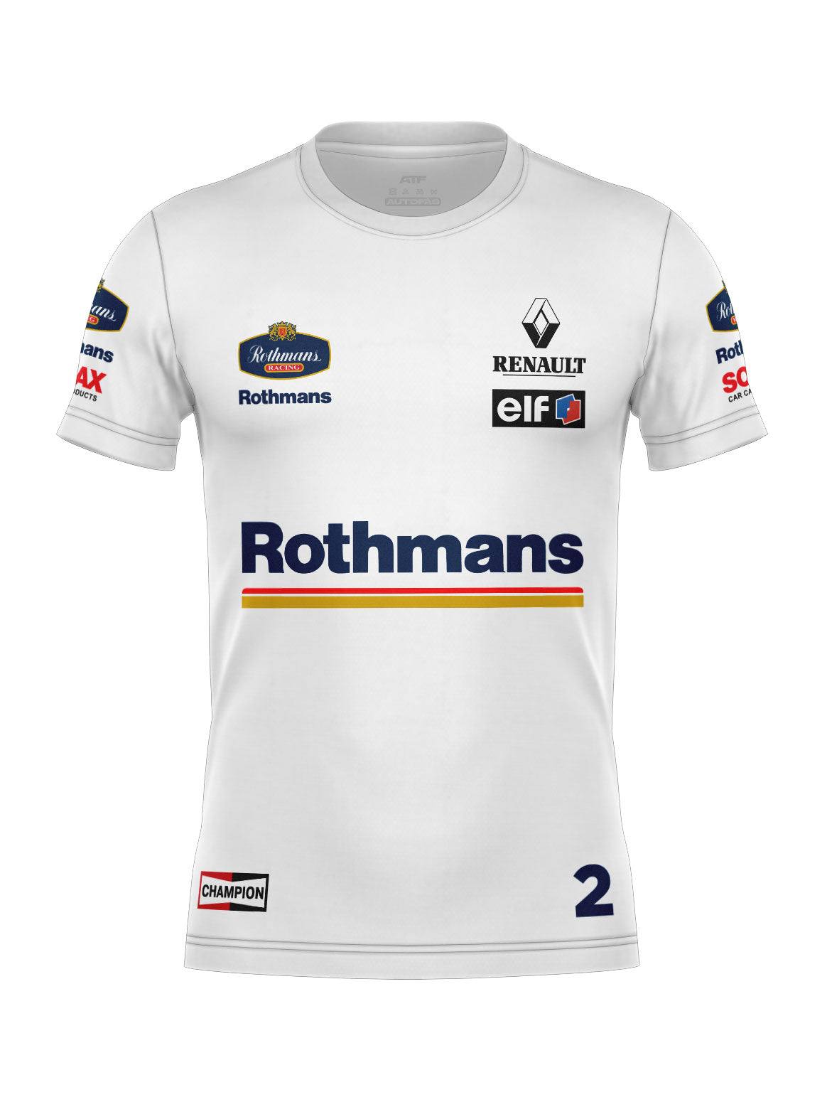 Williams Retro Rothmans Racing Cotton T-Shirt White