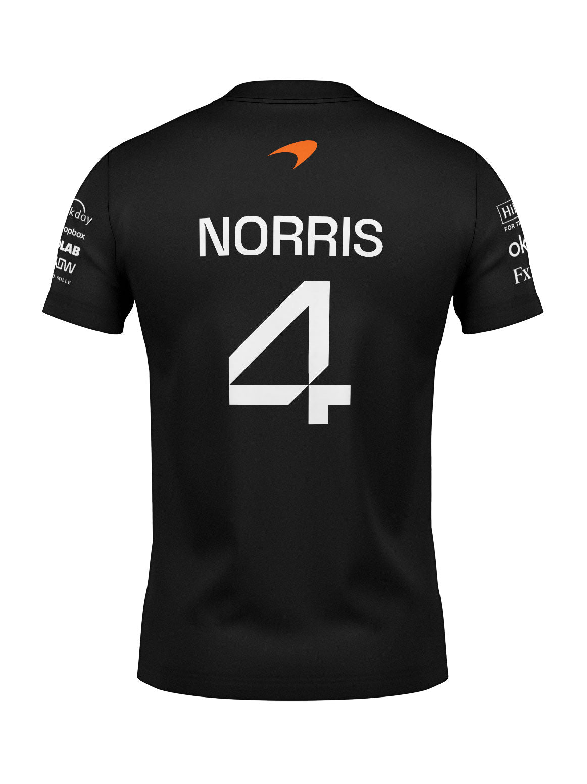 McLaren Lando Norris Cotton T-Shirt Black 2025