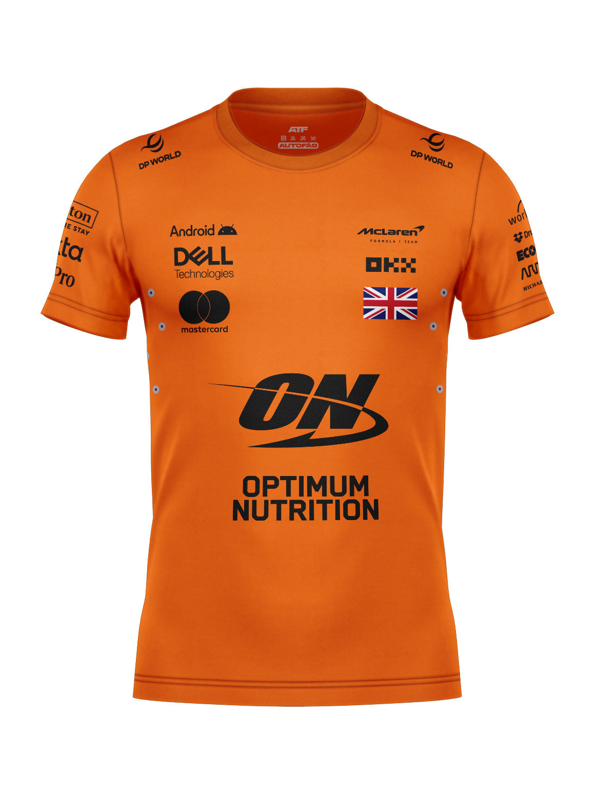McLaren Team Orange Cotton T-Shirt 2025