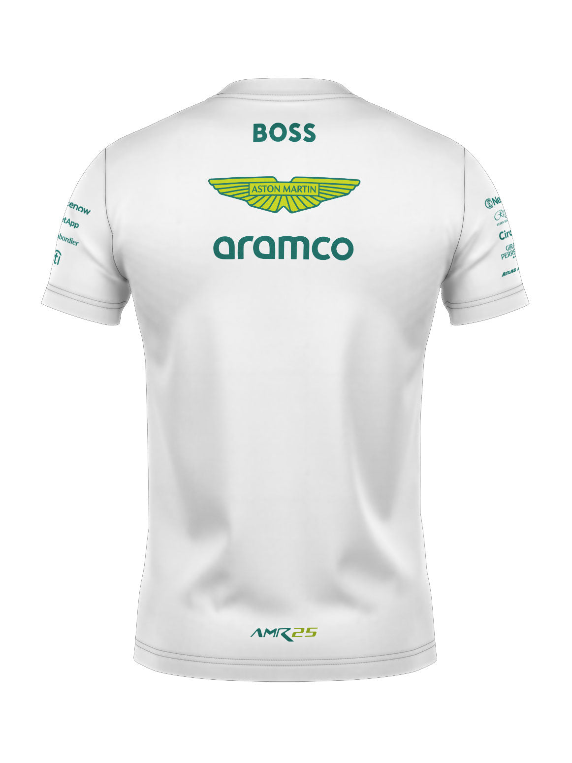 Aston Martin Team Cotton T-Shirt White 2025
