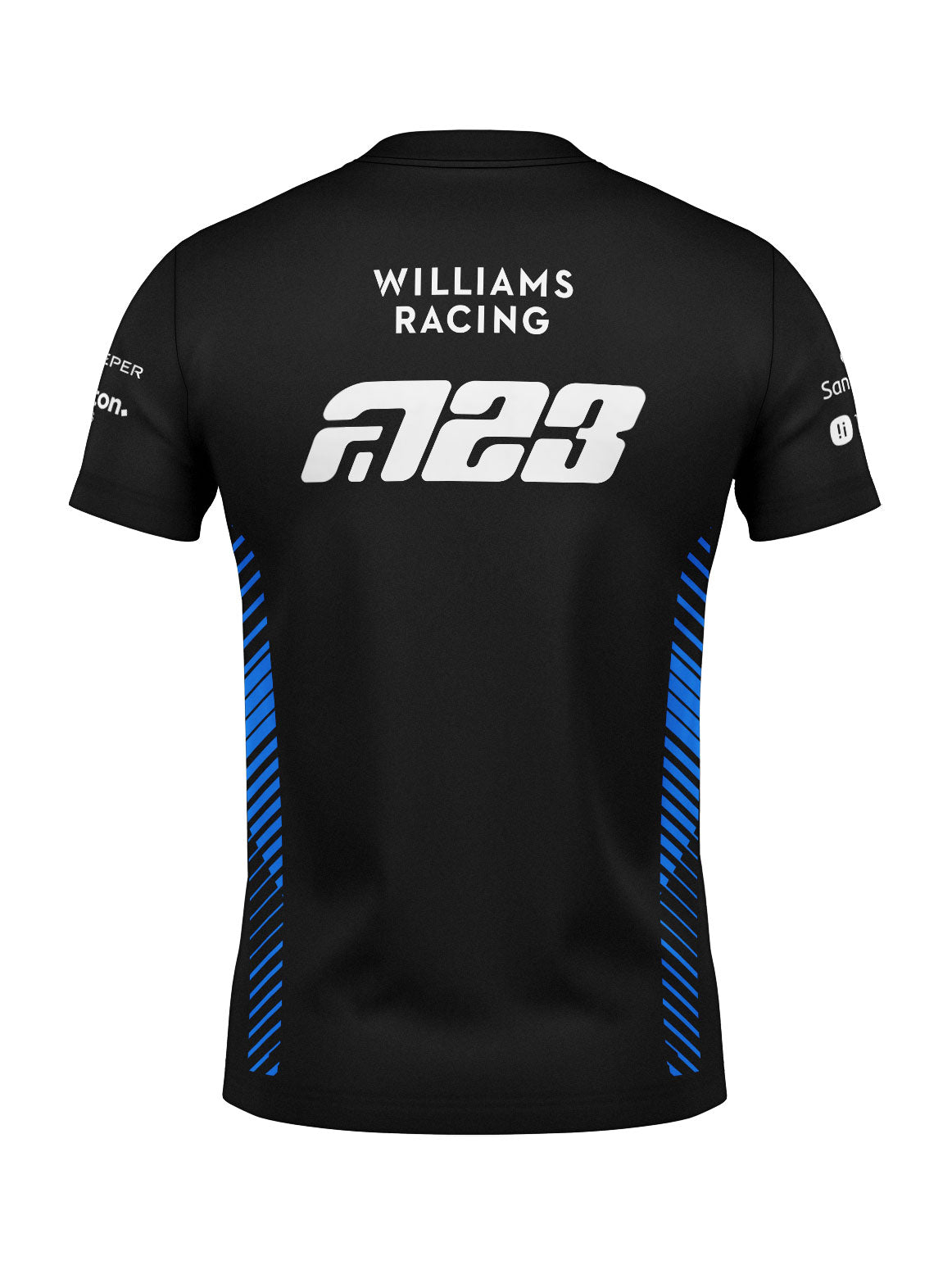 Williams Cotton T-Shirt Alex Albon Black 2025