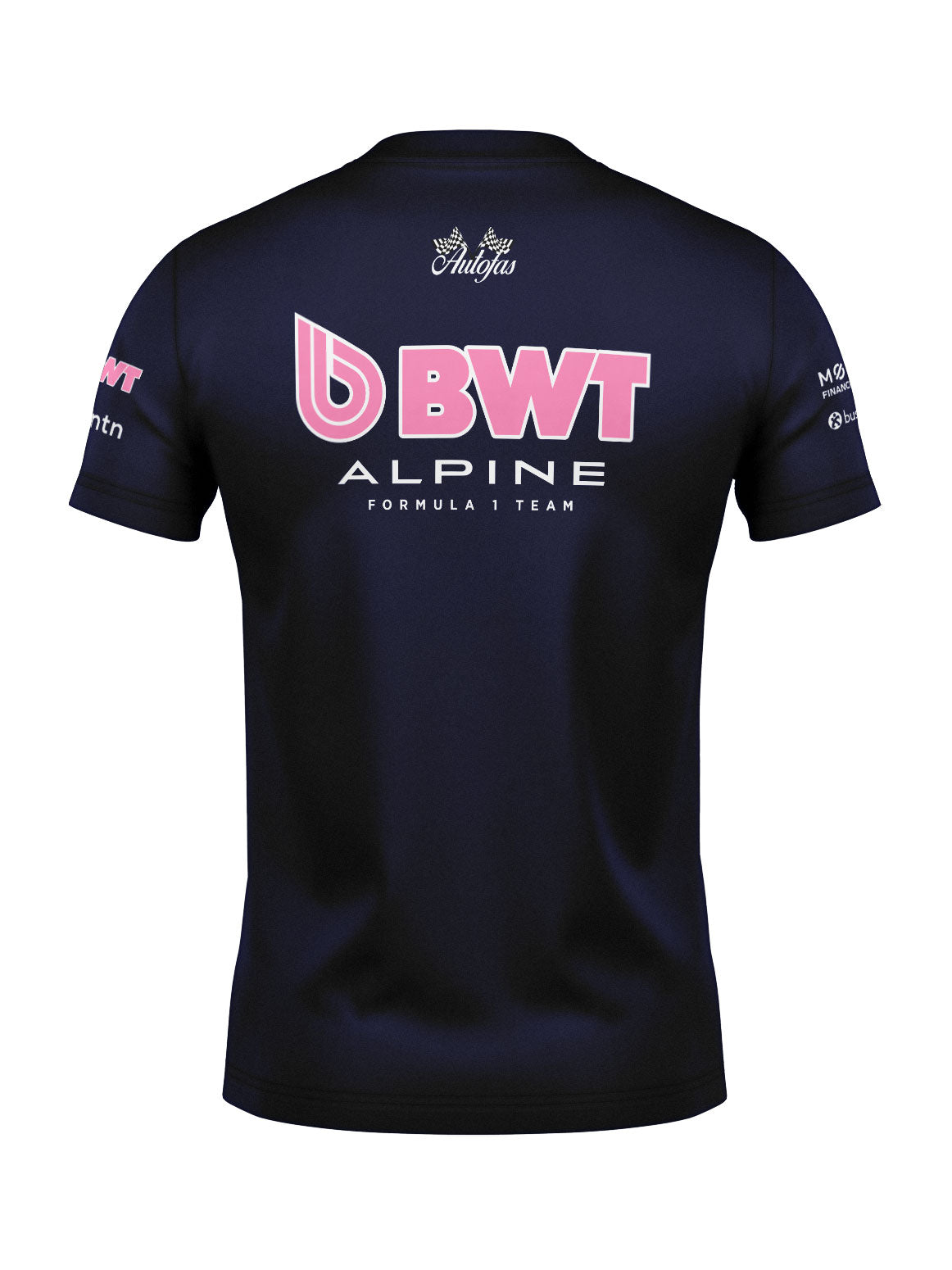 Alpine Team Cotton T-Shirt Navy Blue 2025
