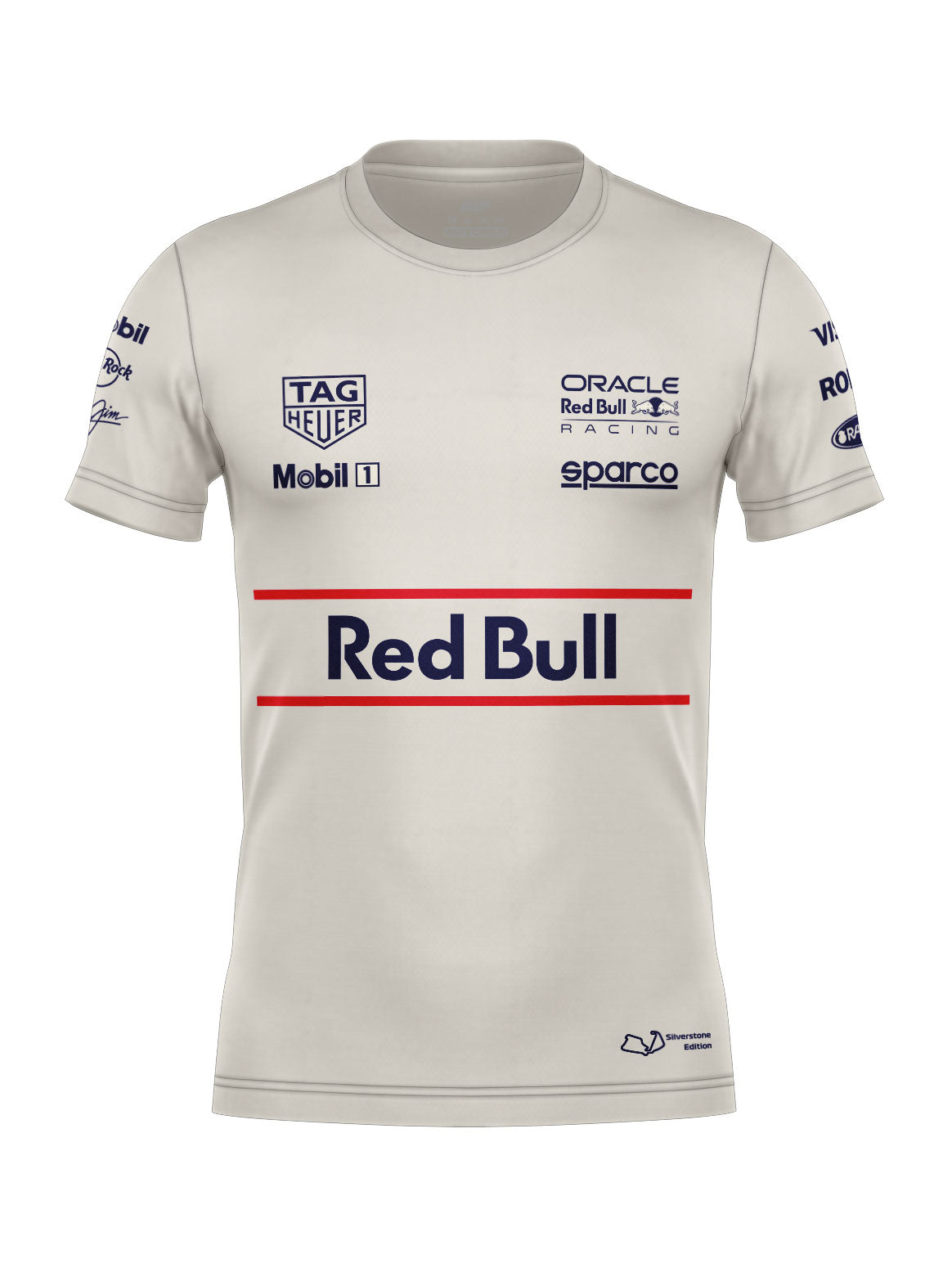 Silverstone Edition Cotton T-Shirt Red Bull Off White 2025
