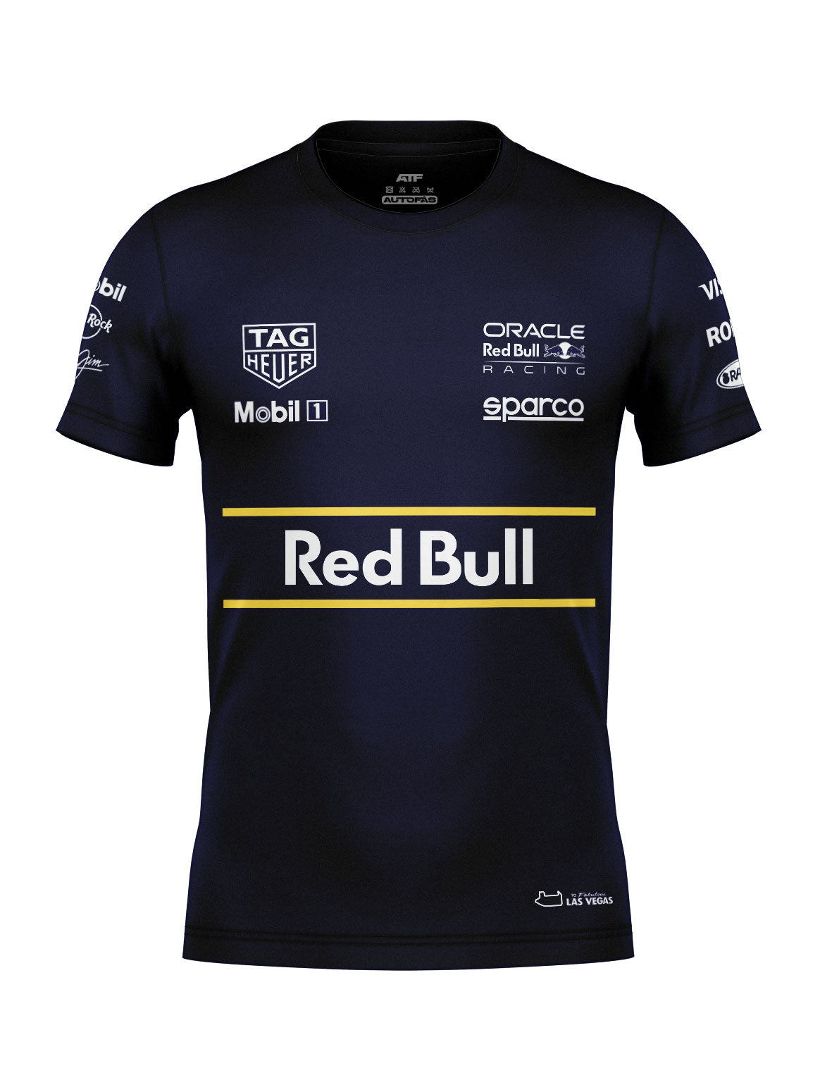 Red Bull Verstappen Las Vegas 2025 Cotton T-Shirt