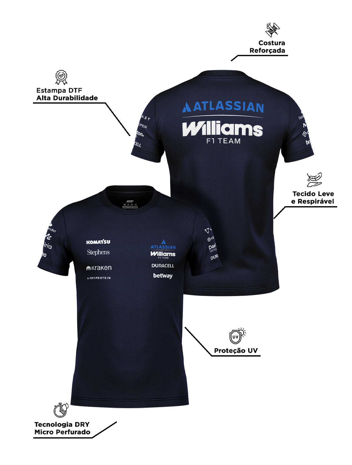 Williams Team 2026 Dryfit T-Shirt