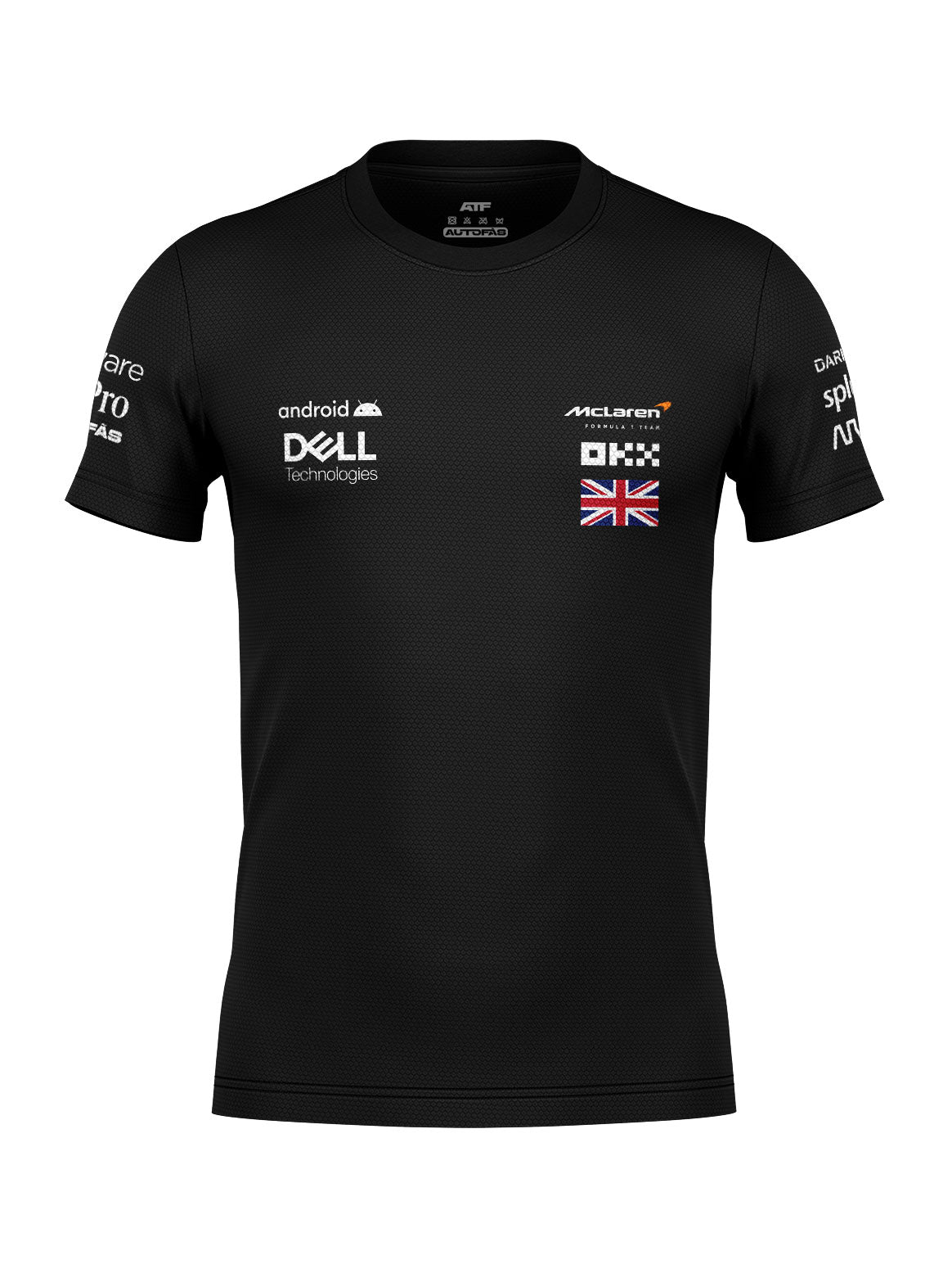 Lando Norris Mclaren 2024 Black DryFit T-Shirt