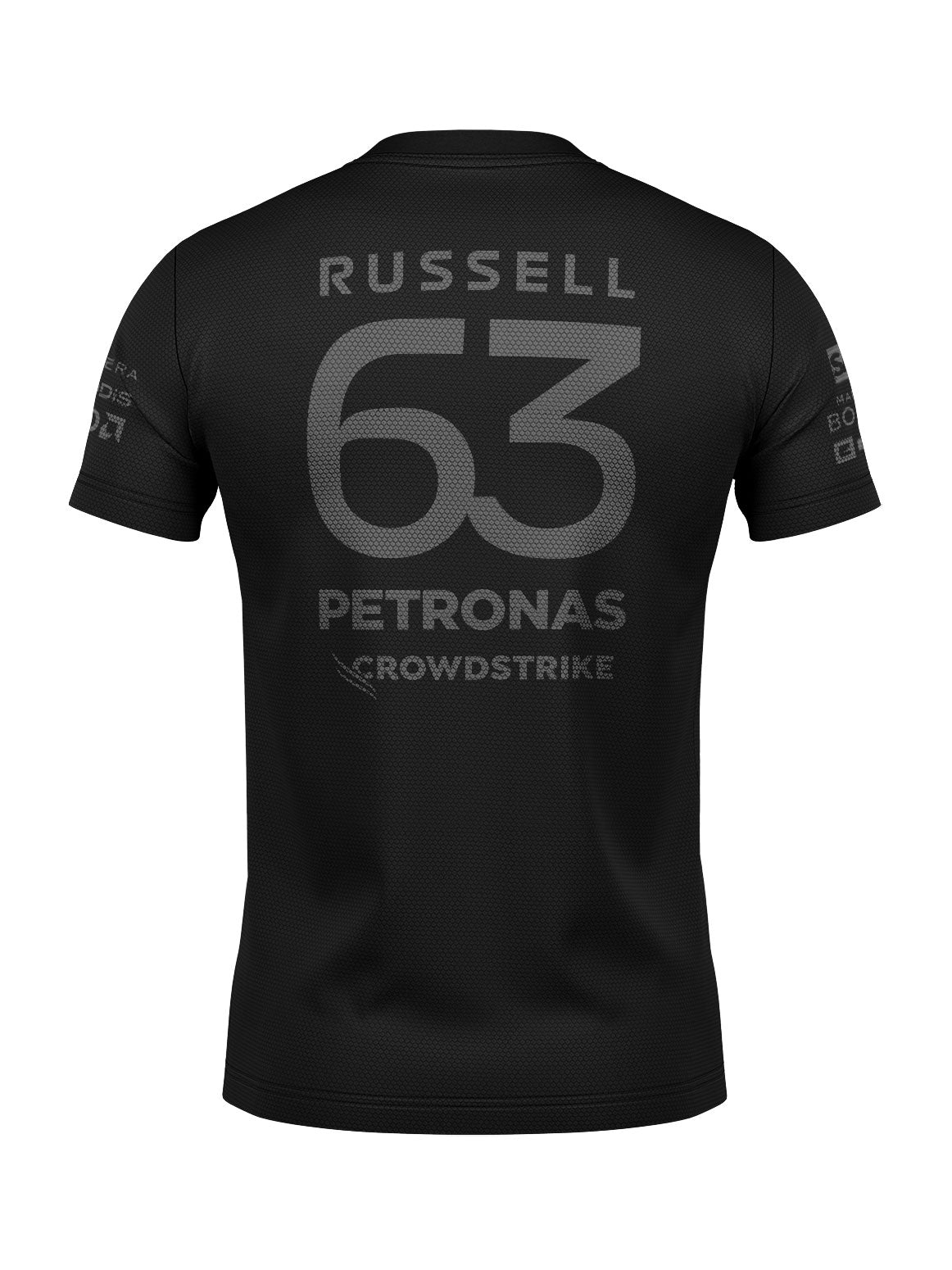 Mercedes 2024 All Black George Russell DryFit T-Shirt