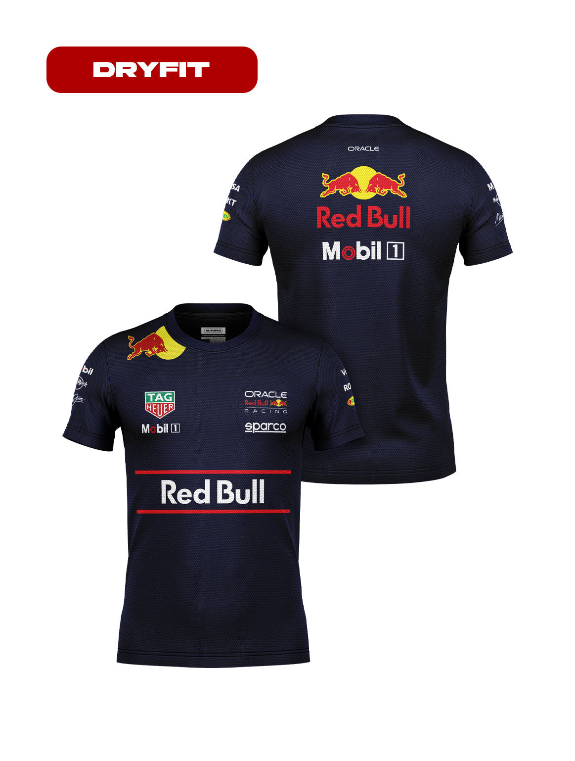 Dryfit T-Shirt Red Bull Navy Team 2025