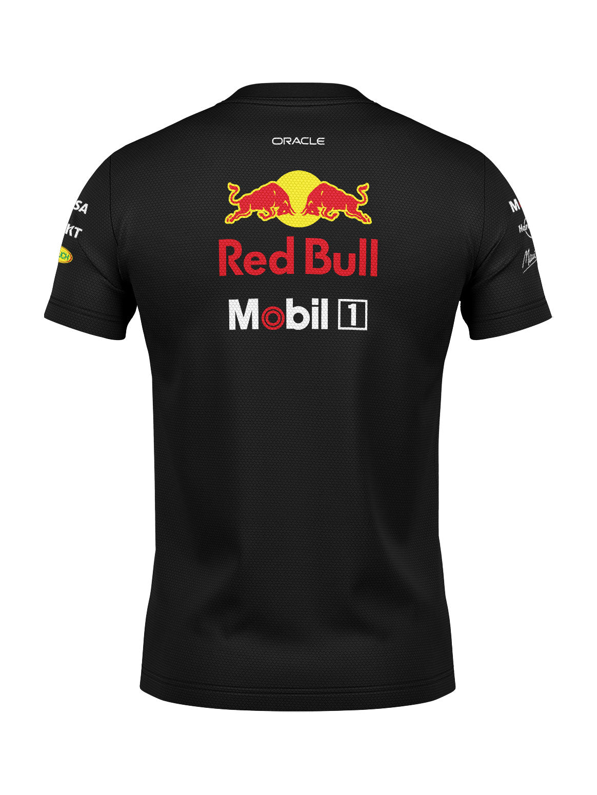 Red Bull Team Black Dryfit T-Shirt 2025