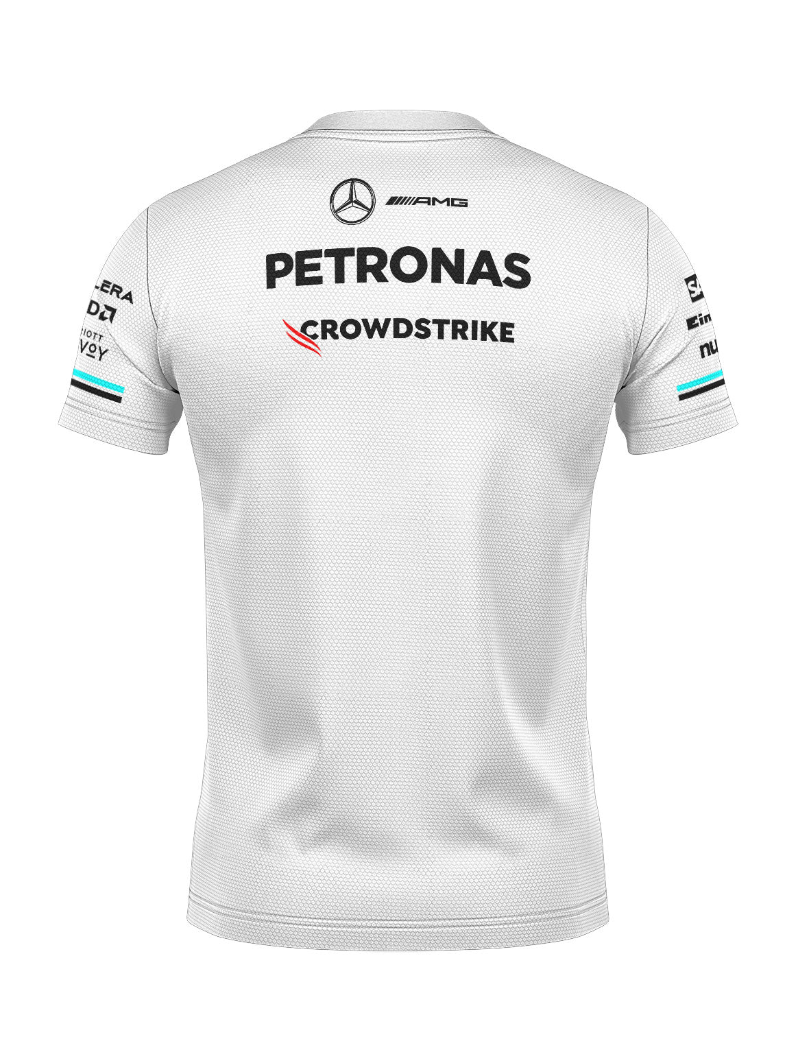 Mercedes Team Dryfit T-Shirt White 2025