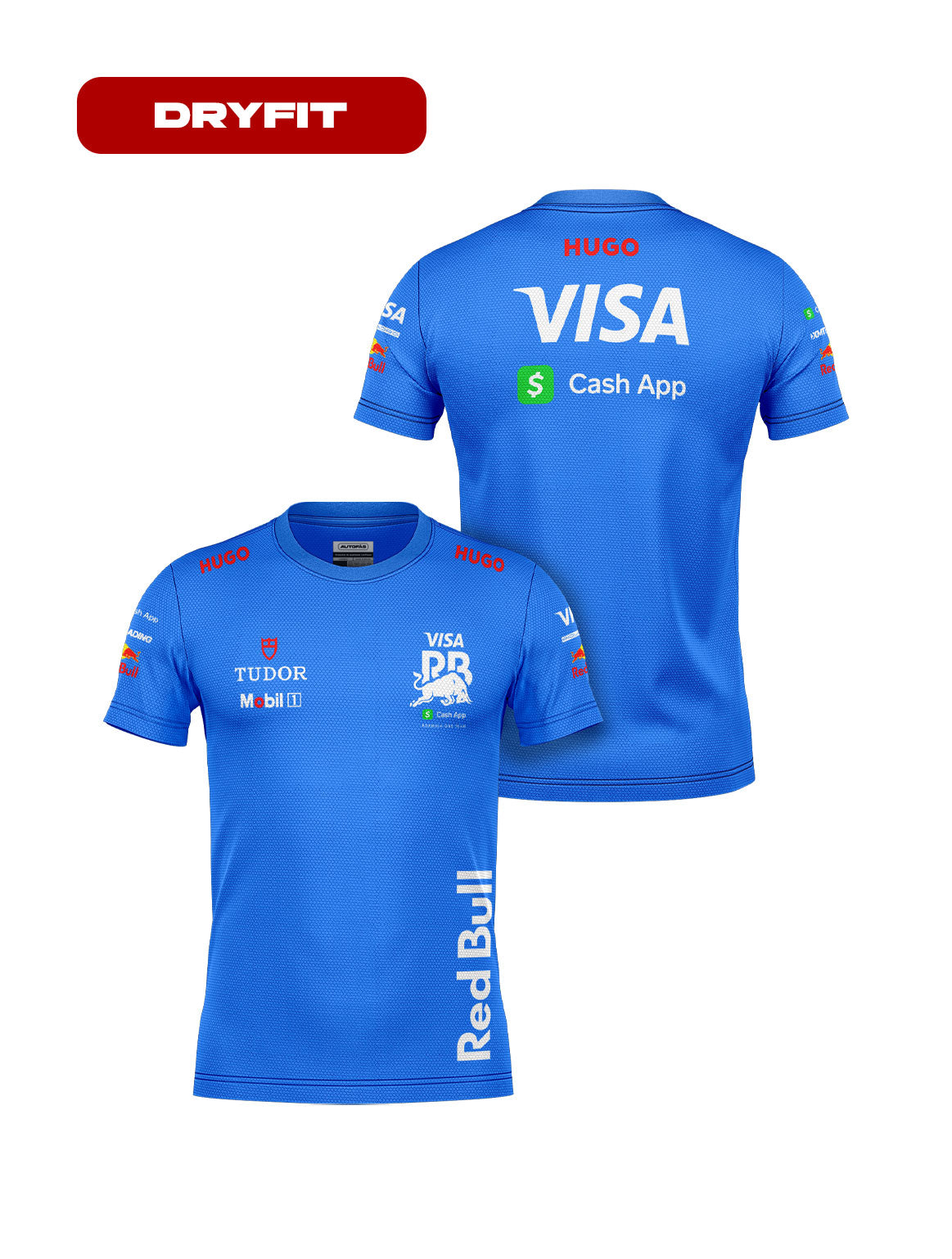Racing Bulls Dryfit T-Shirt Royal Blue Team 2025