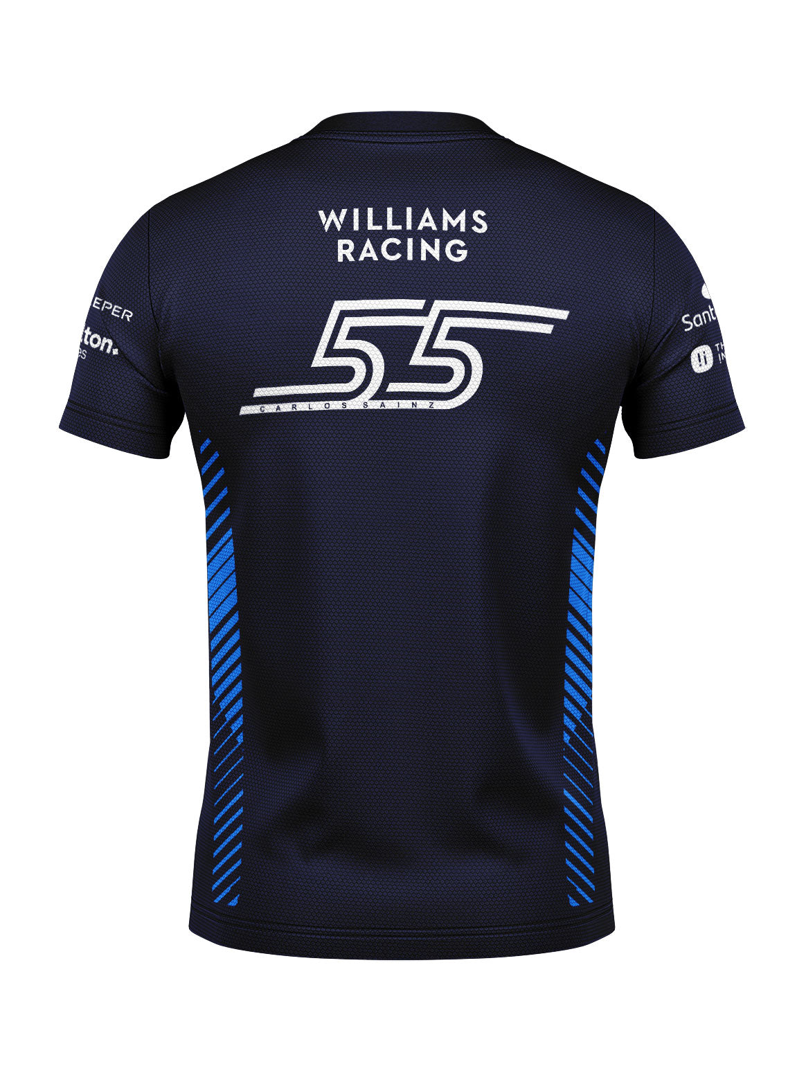 Williams Dryfit T-shirt Carlos Sainz Navy Blue 2025