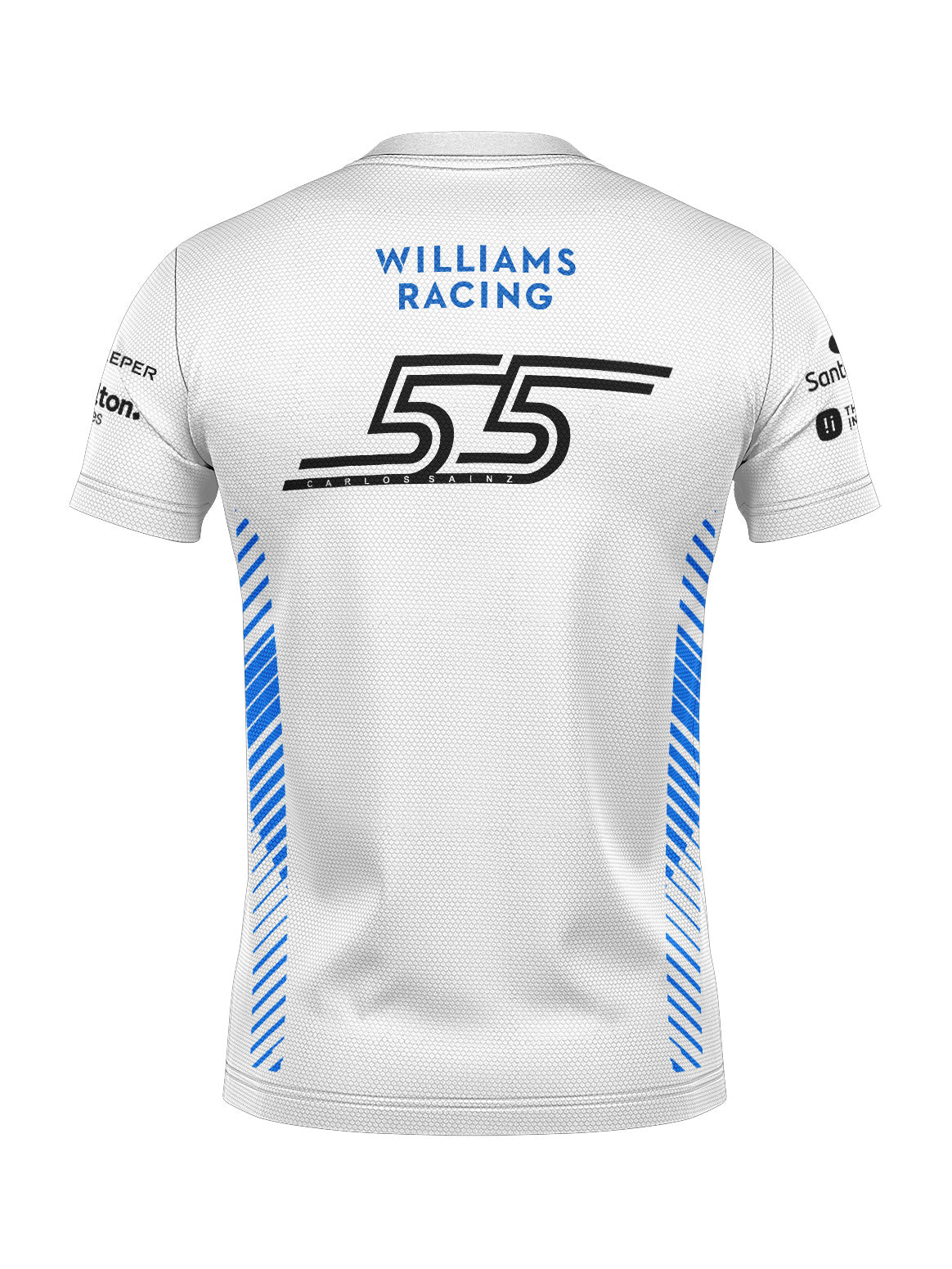 Williams Dryfit T-shirt Alex Albon White 2025