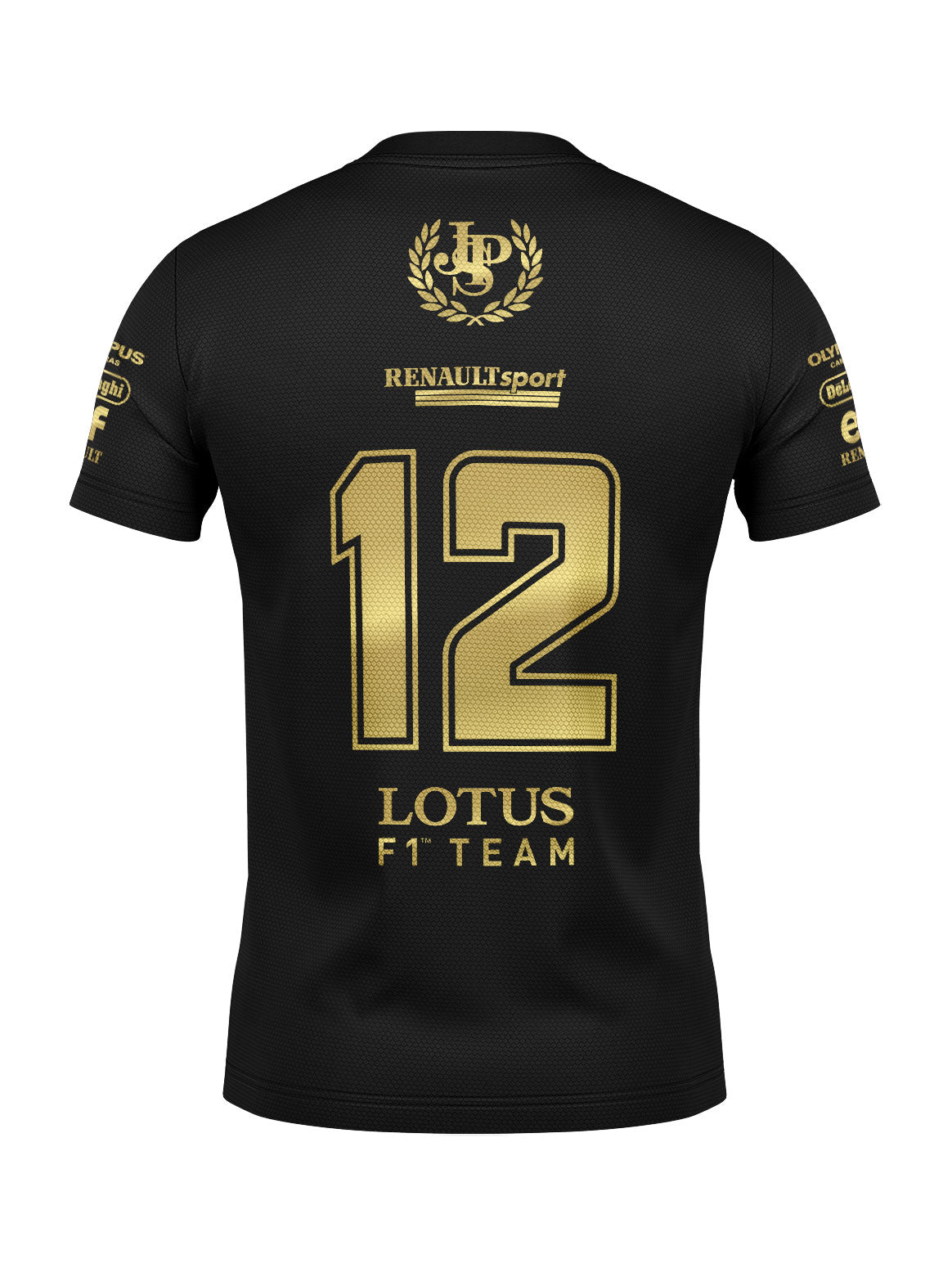 Lotus John Player 80s Black Dryfit T-Shirt 2025