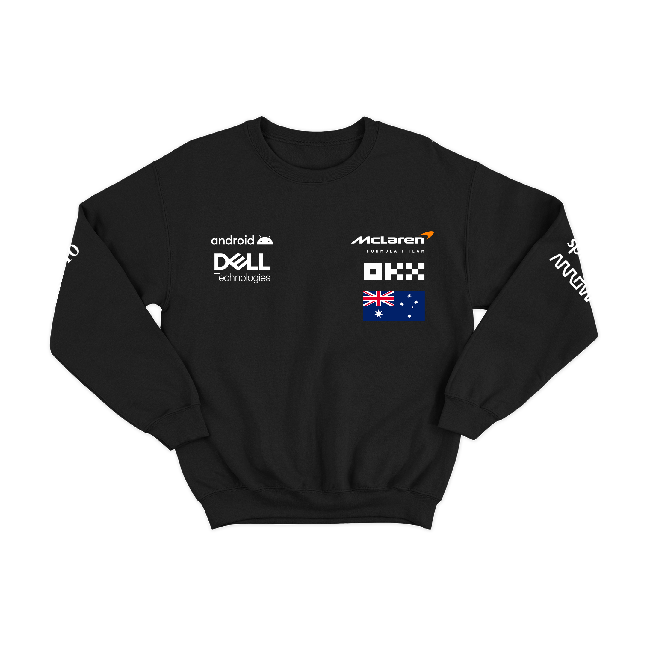 McLaren Black Hoodie 2024 Oscar Piastri
