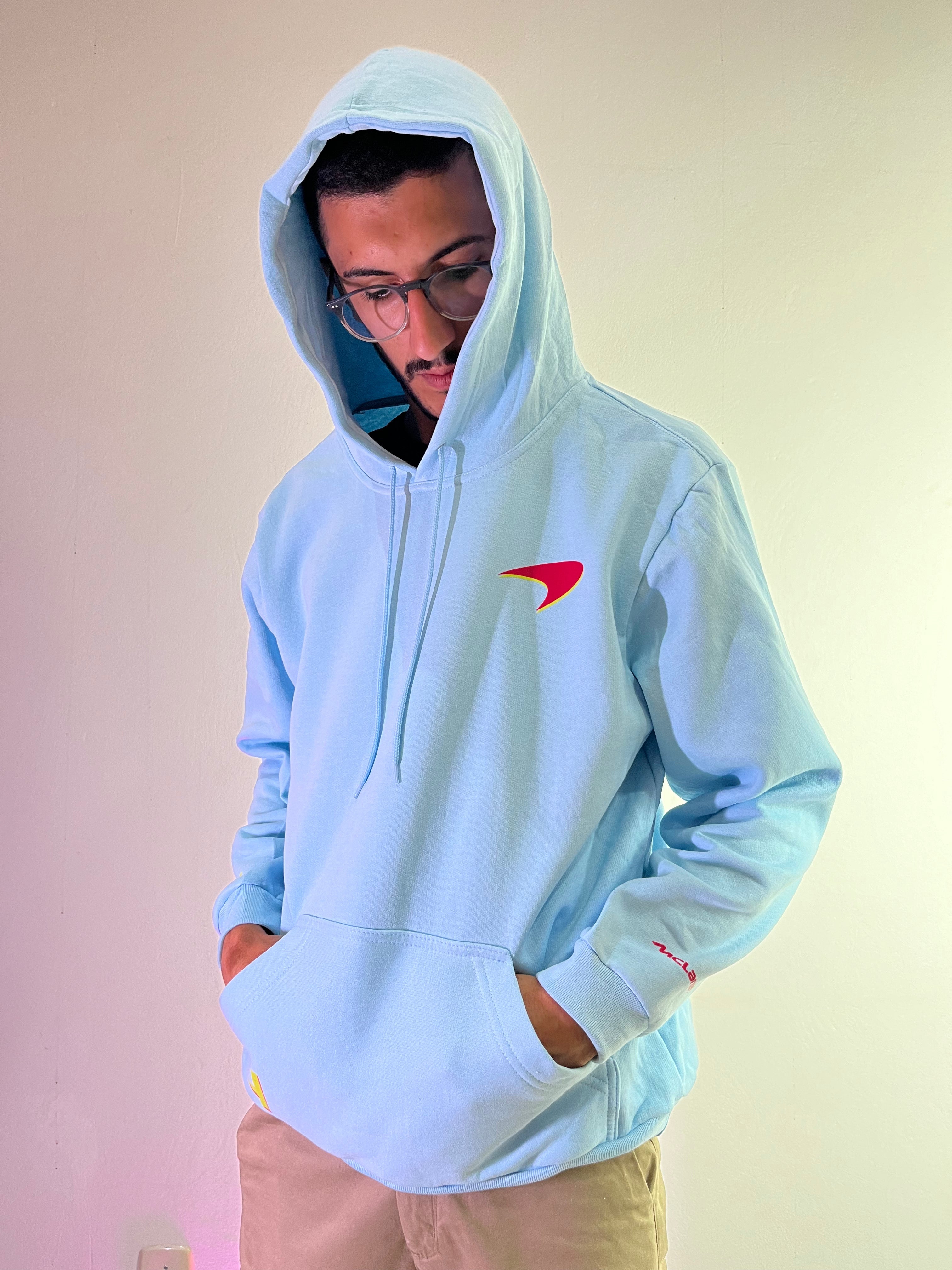Lando Norris First Victory Hoodie Moments Blue