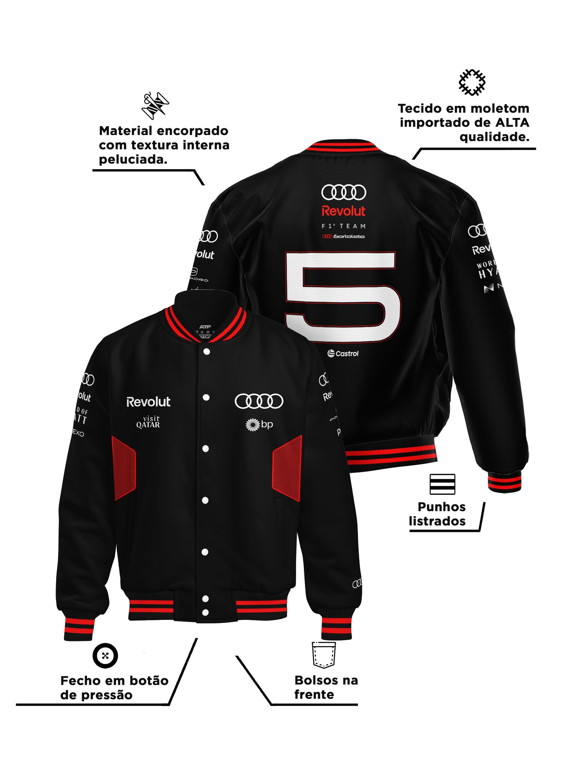 Audi Jacket Gabriel Bortoleto Fan 2026