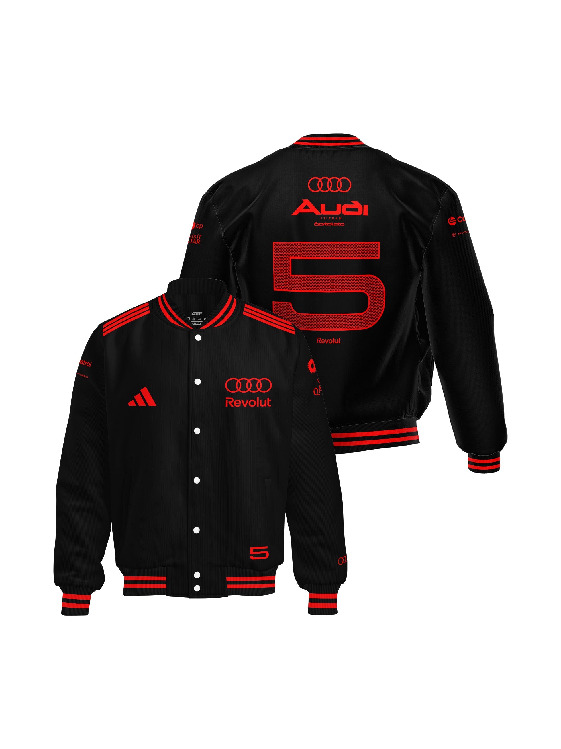 Audi Jacket Gabriel Bortoleto Red&Black 2026