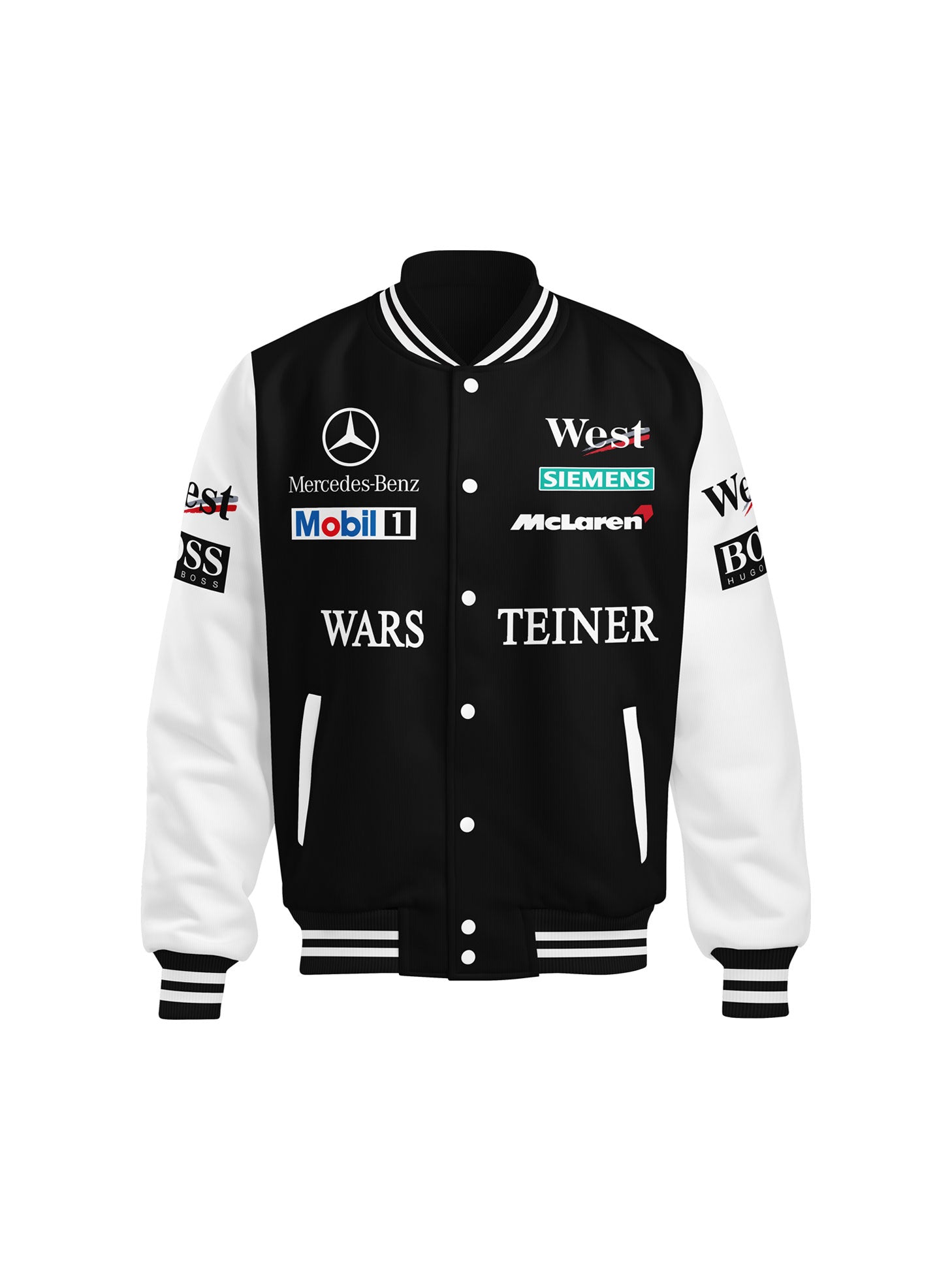 Mclaren West Mercedes Retro Jacket