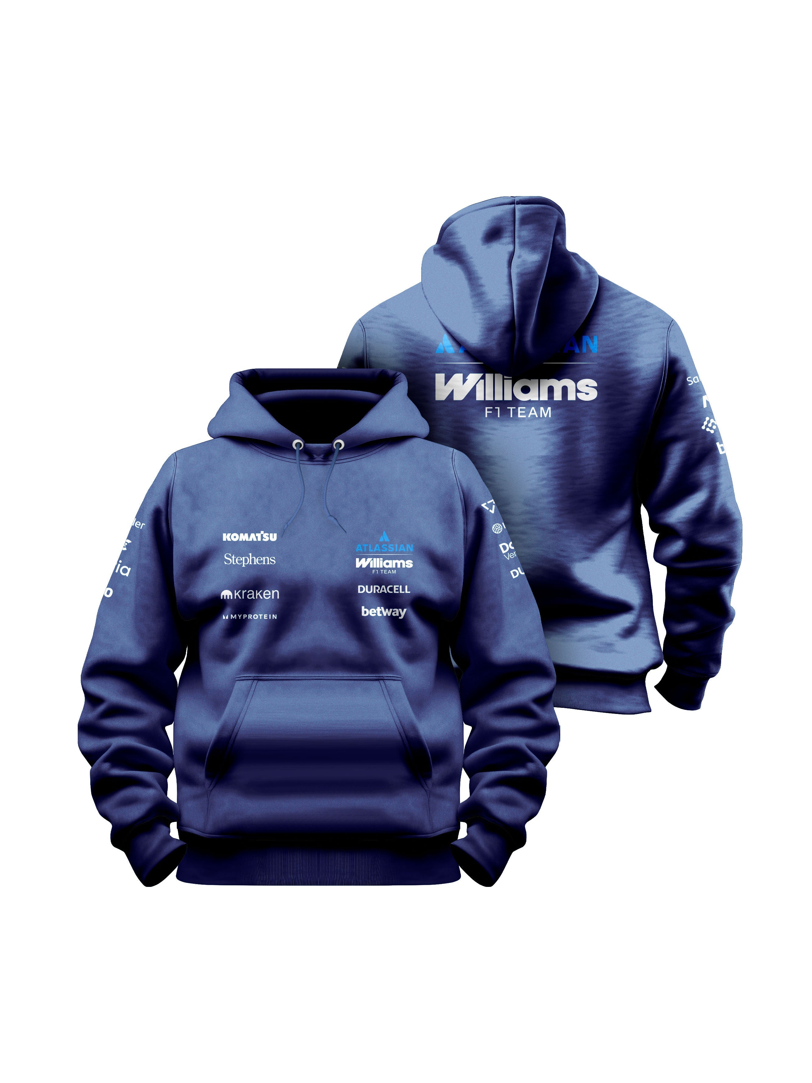 Williams F1 2026 Navy Blue Hoodie