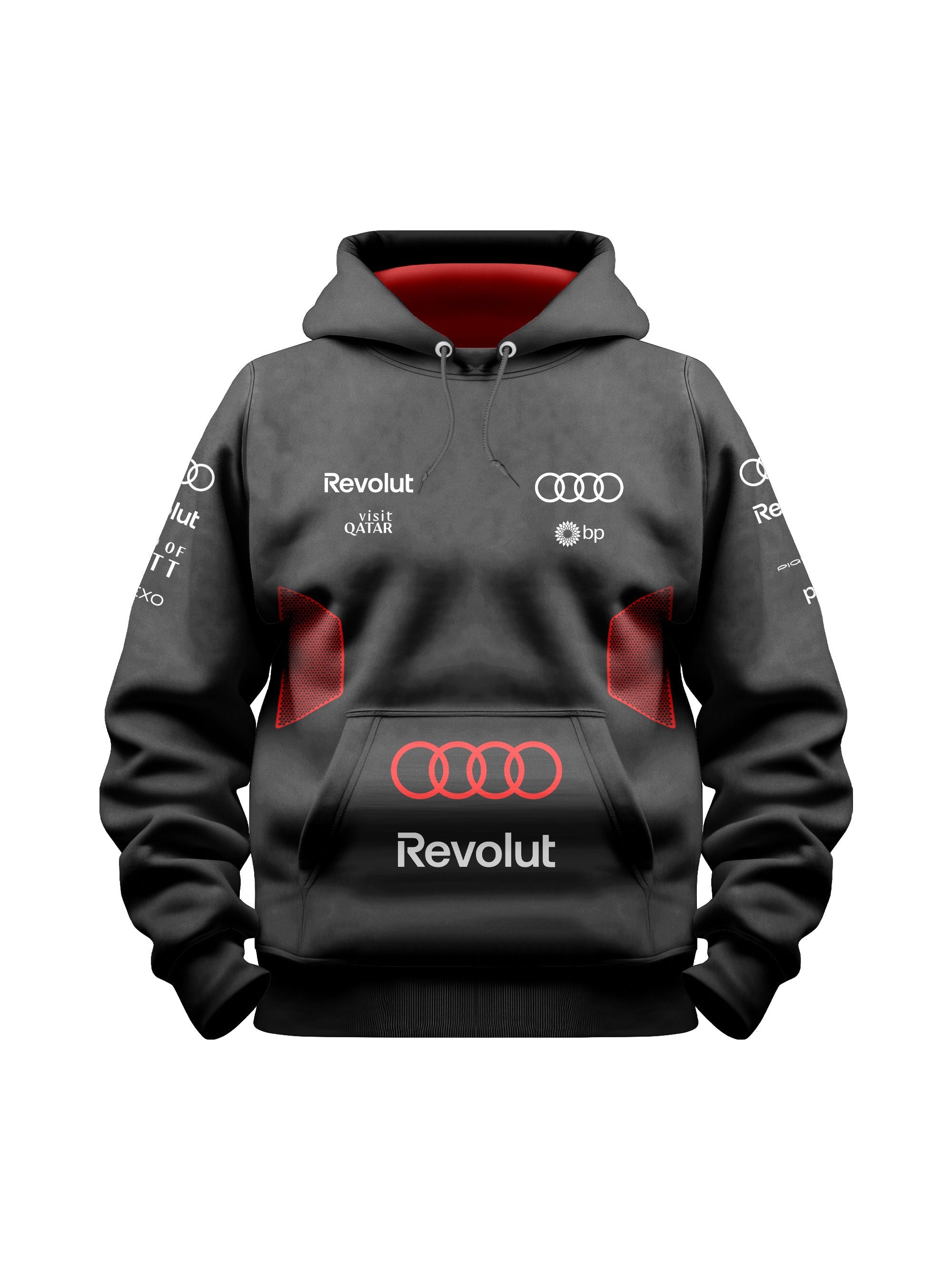 Audi F1 2026 Black Hoodie