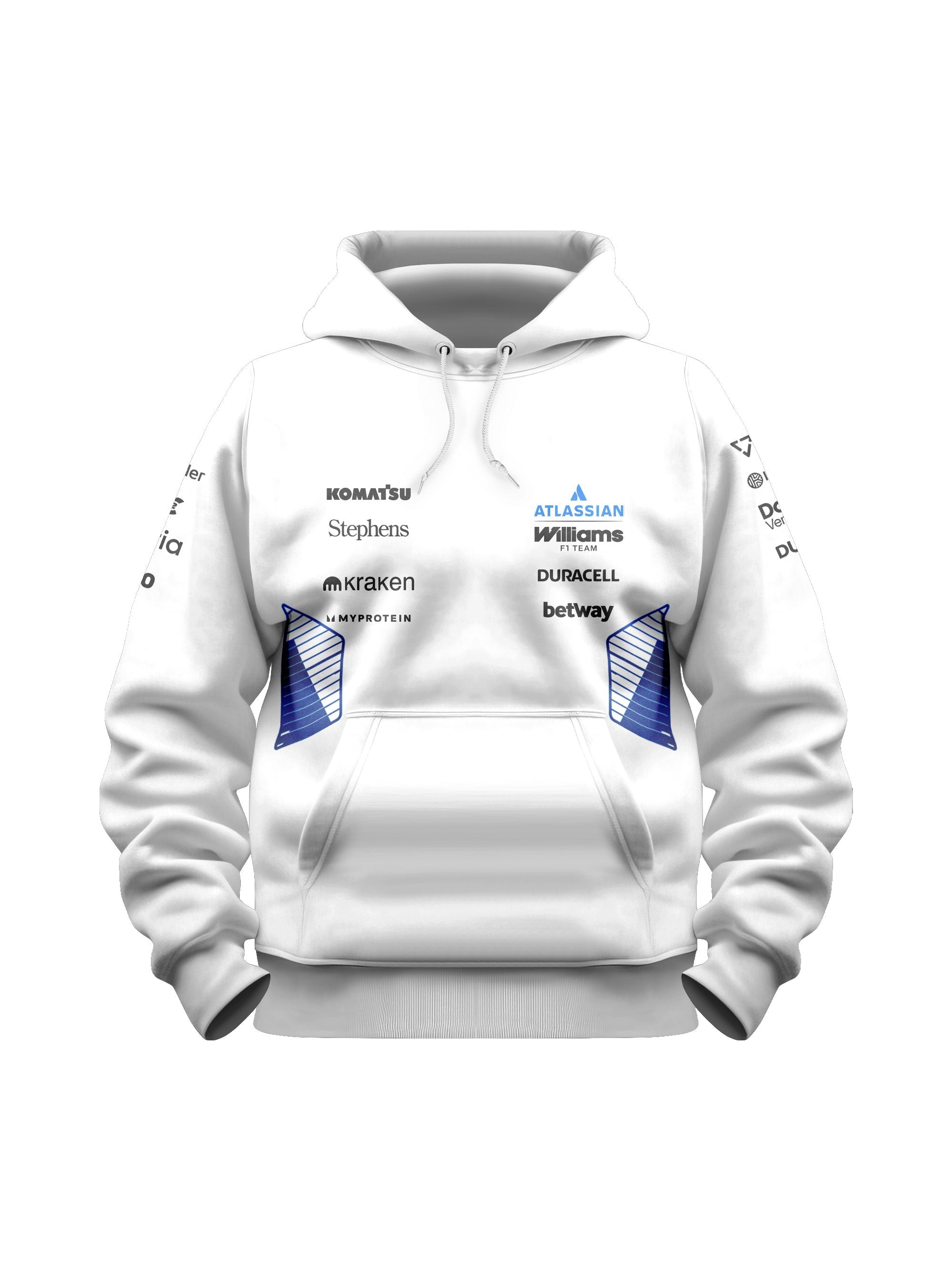 Williams F1 2026 White Hoodie