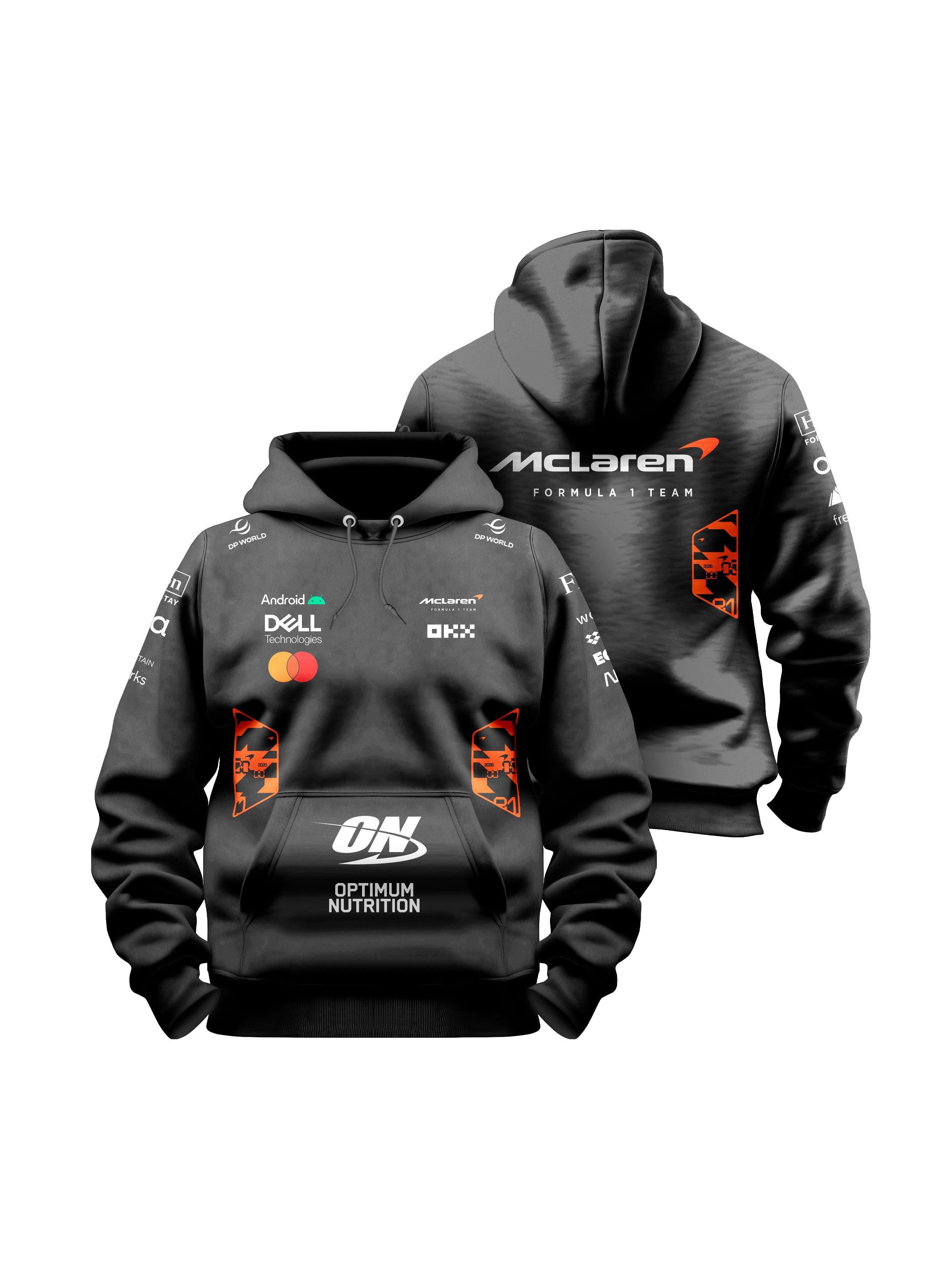 McLaren F1 2026 Black Hoodie