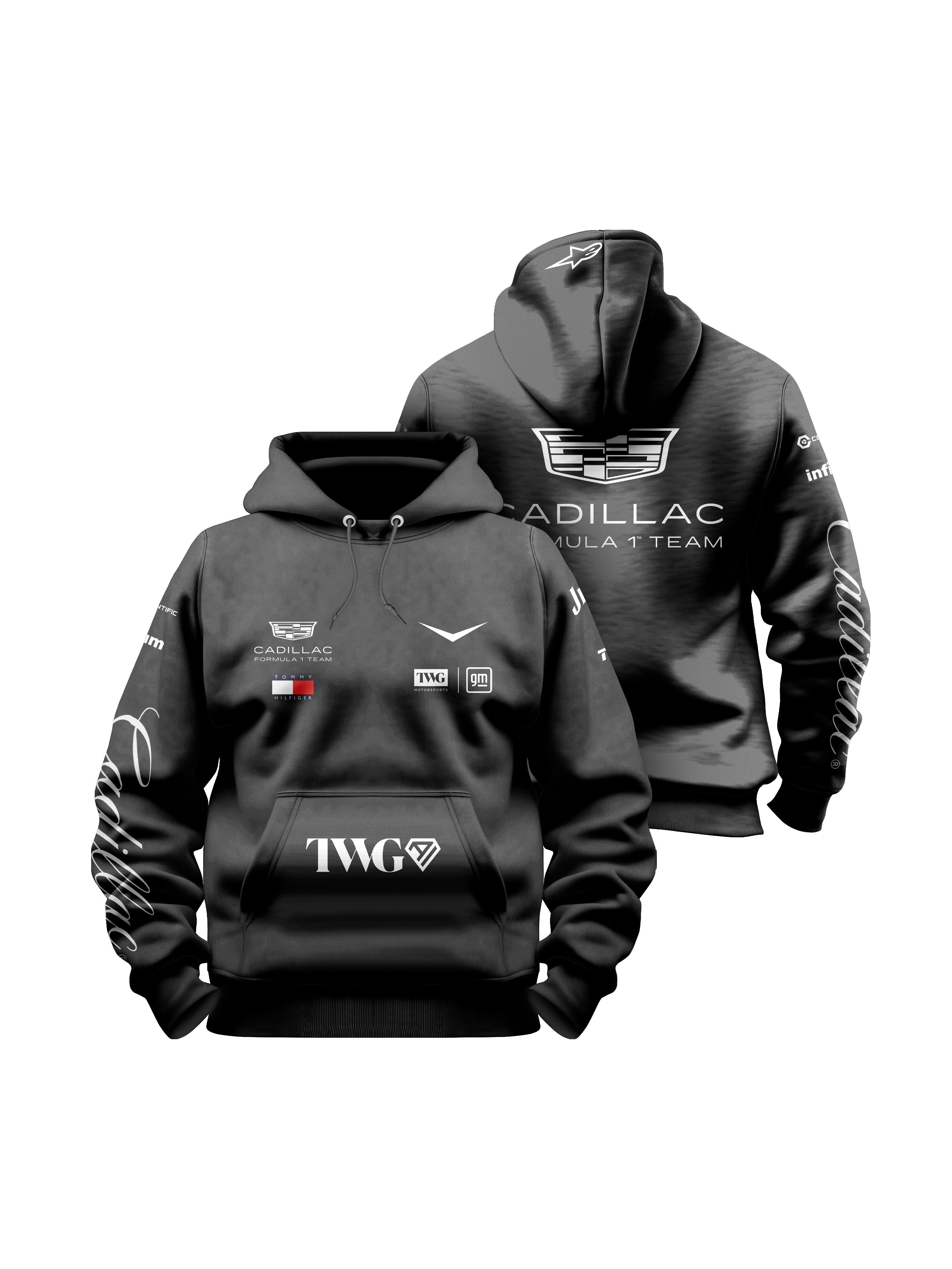 Cadillac F1 Team Black Hoodie