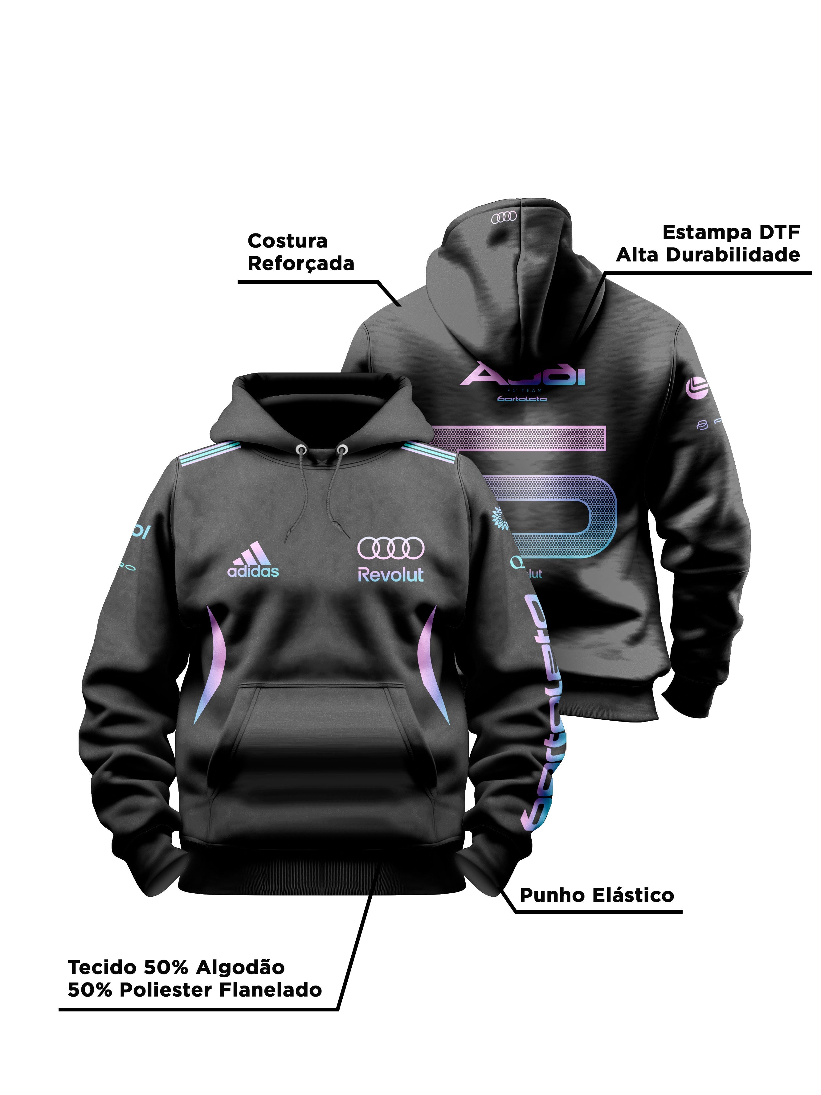 Gabriel Bortoleto Audi Miami Edition 2026 Hoodie
