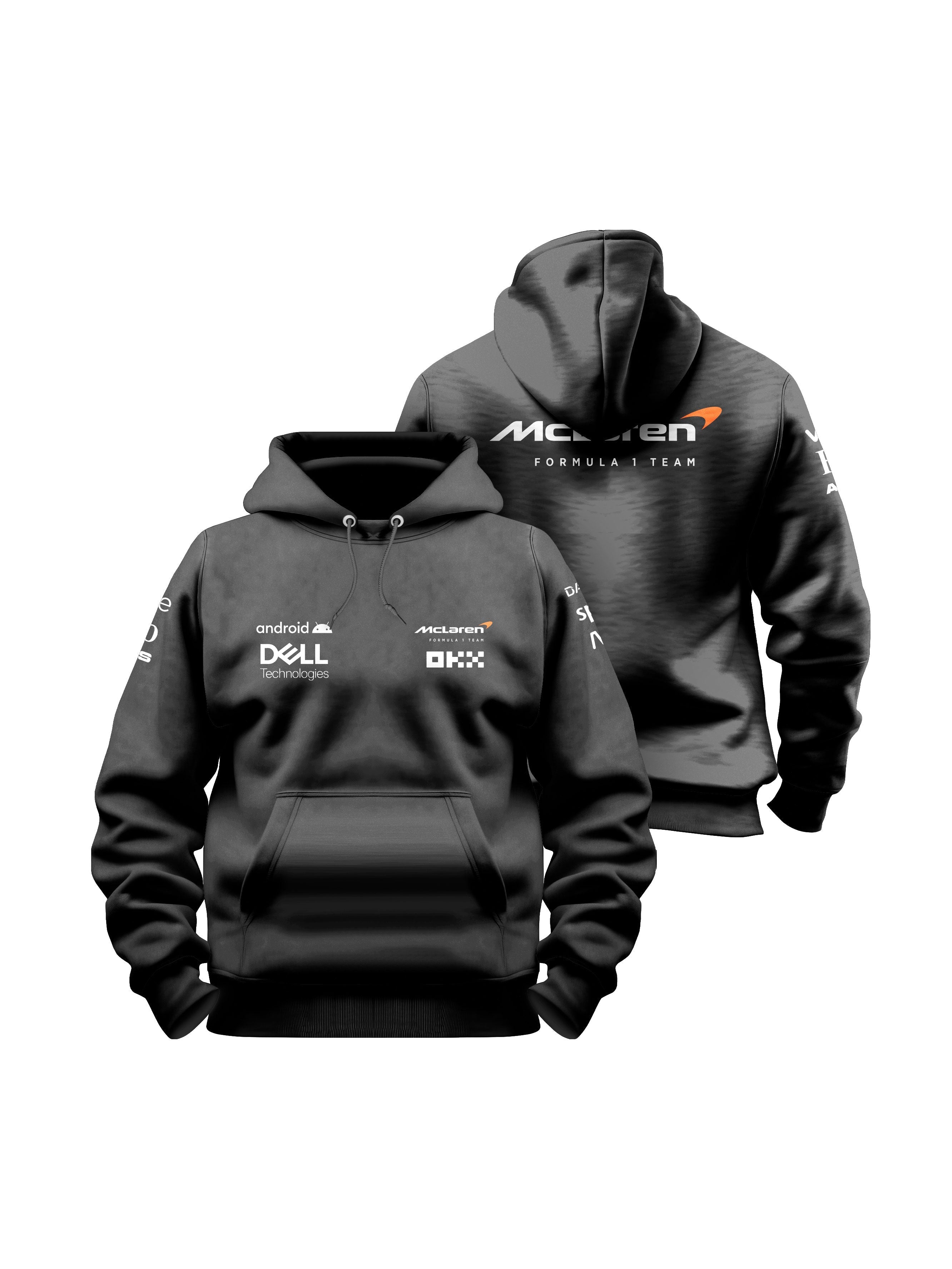 McLaren Black Hoodie 2024