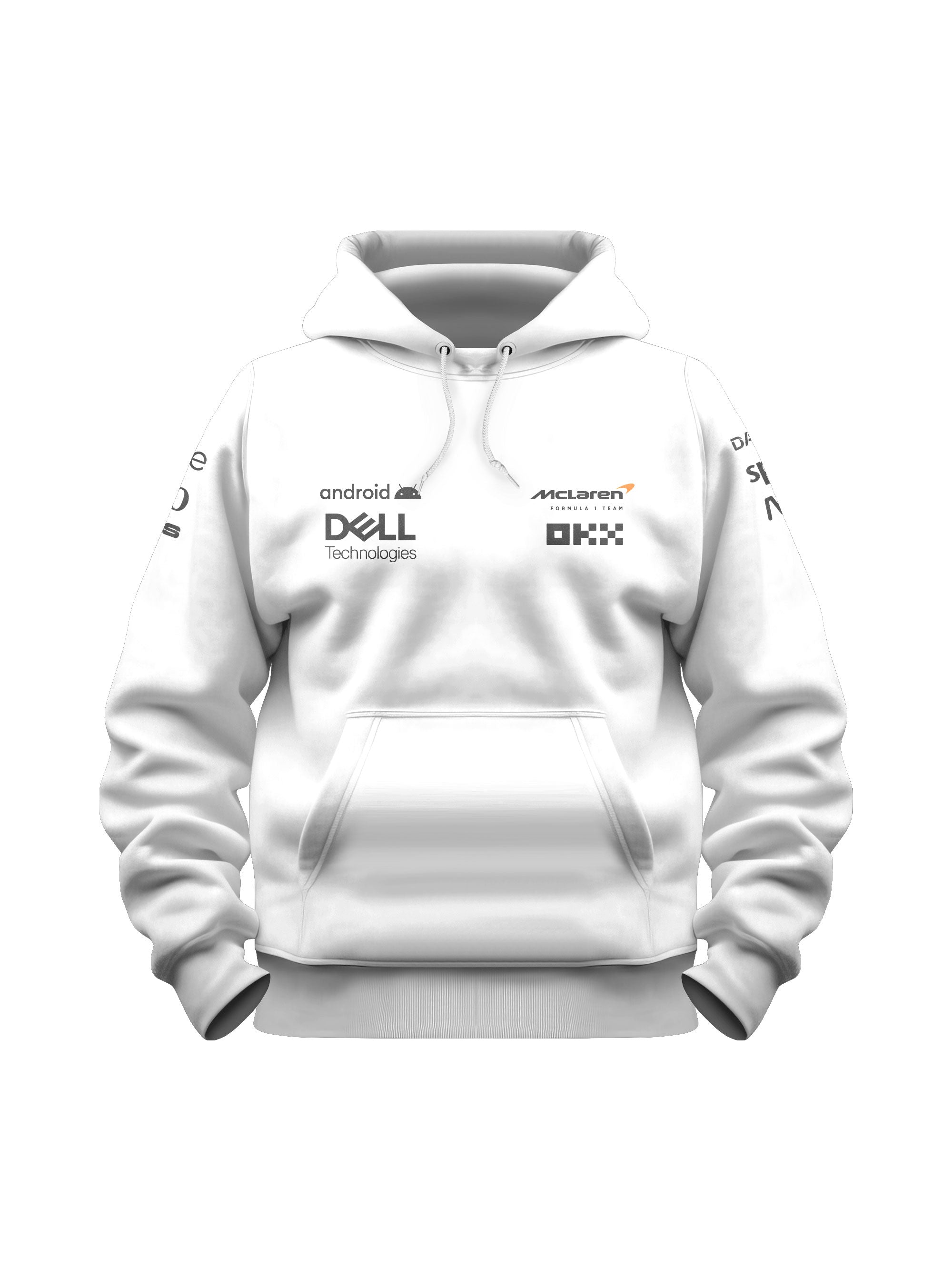 McLaren White Hoodie 2024