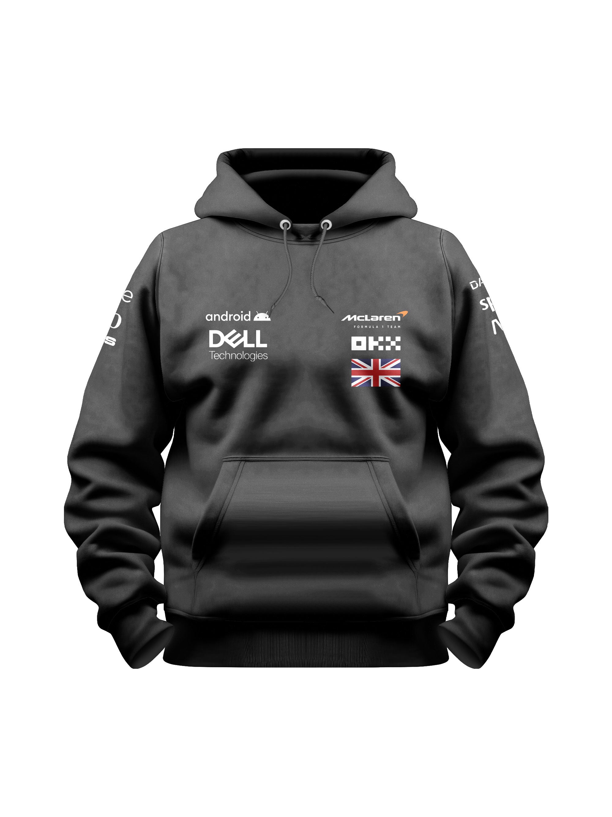 McLaren Black Hoodie 2024 Lando Norris