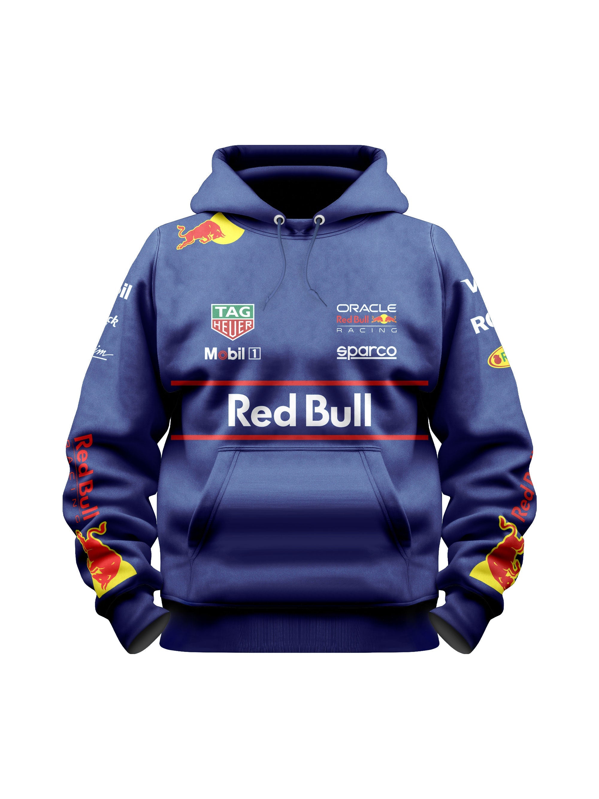 Red Bull 2025 Navy Blue Hoodie