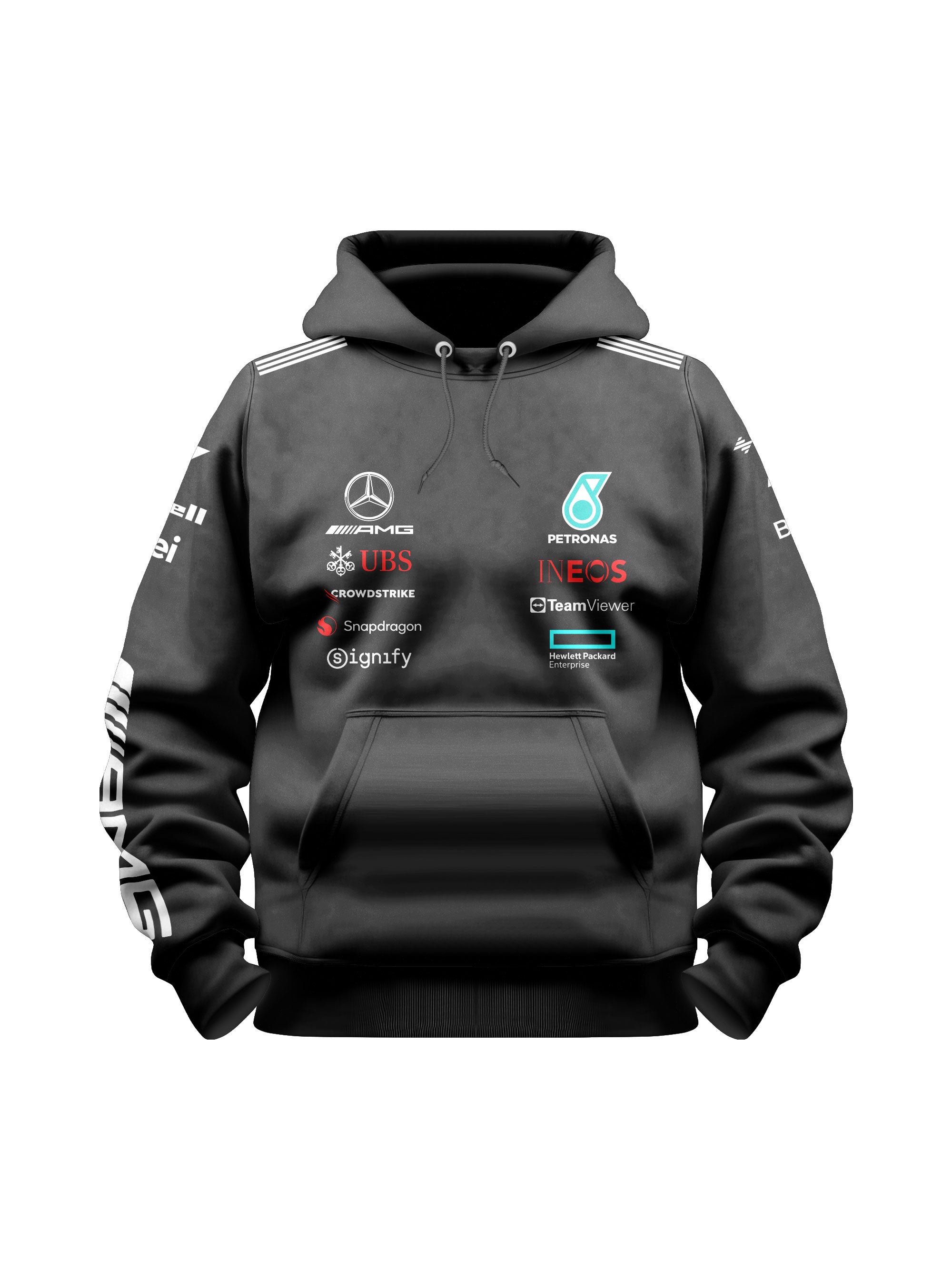 Mercedes Kimi Antonelli 2025 Black Hoodie