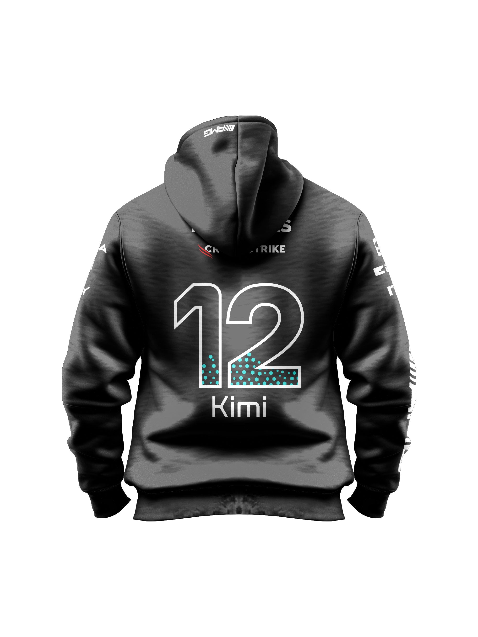 Mercedes Kimi Antonelli 2025 Black Hoodie