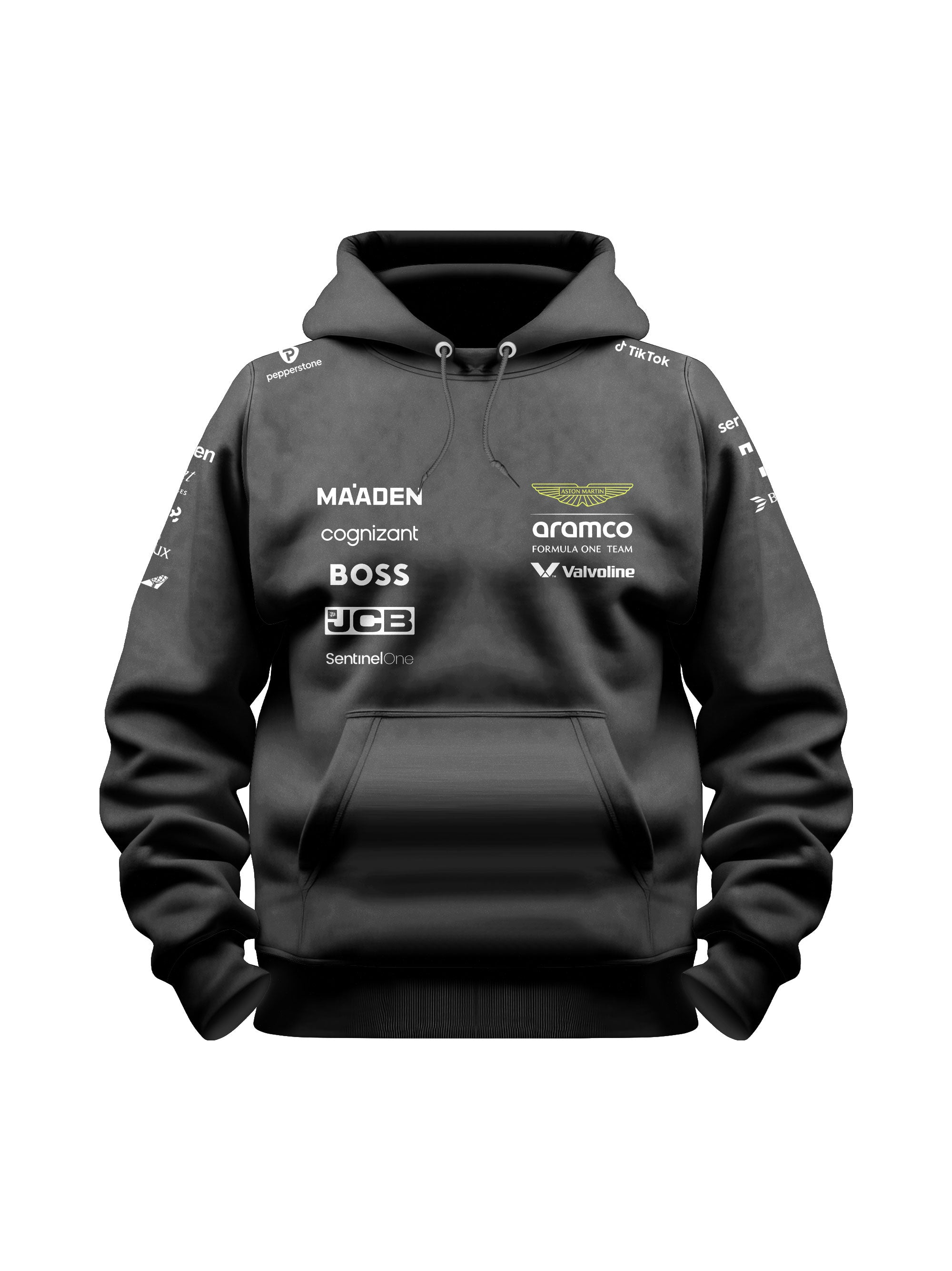 Aston Martin 2025 Black Hoodie
