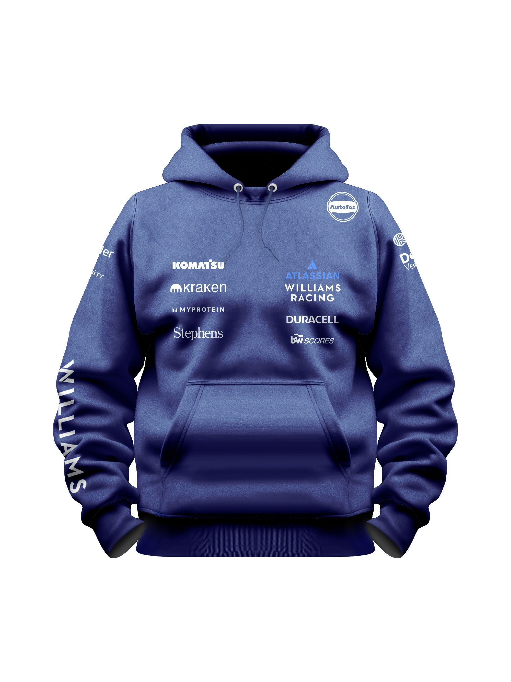 Williams 2025 Navy Blue Hoodie