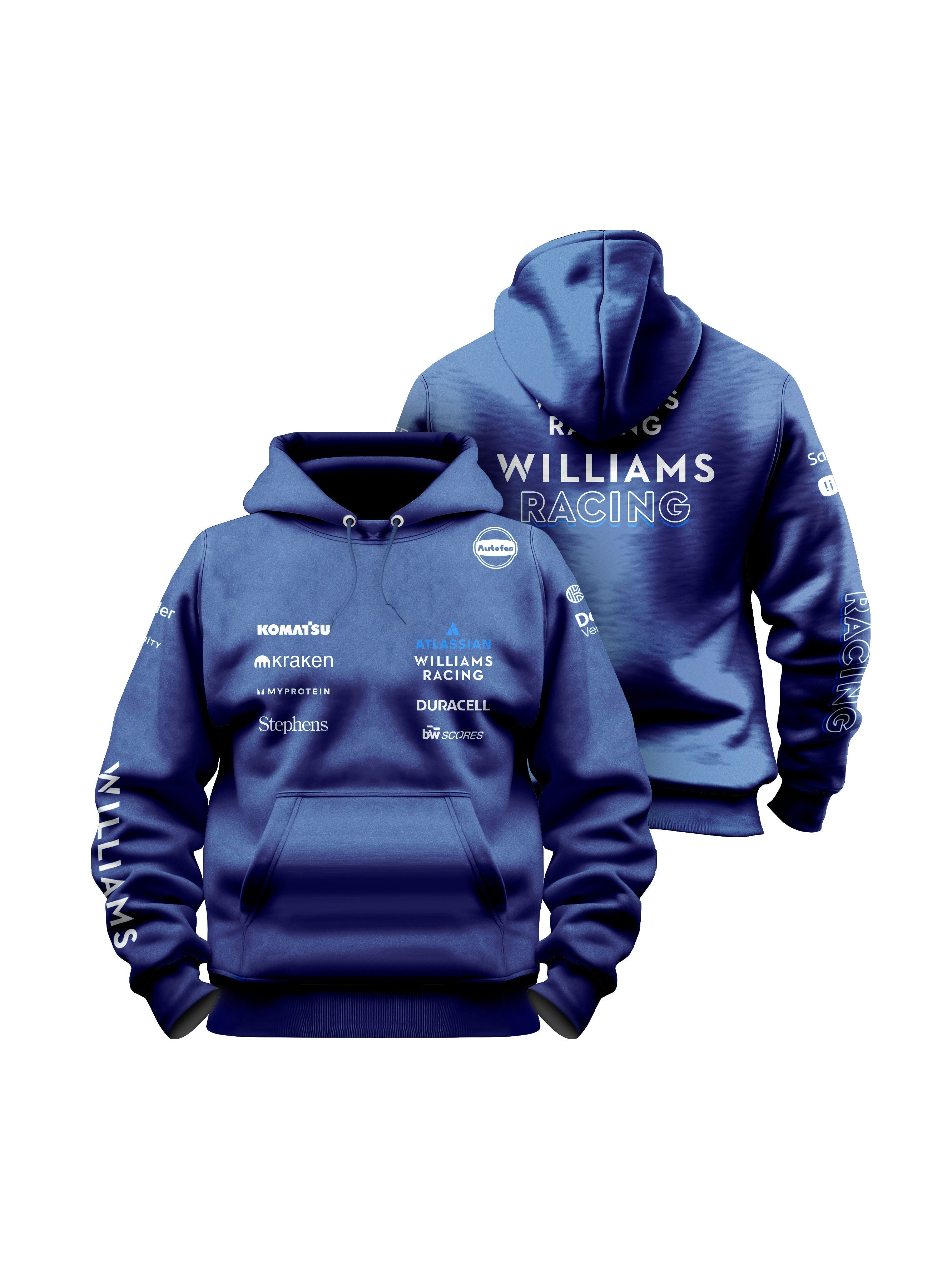 Williams 2025 Navy Blue Hoodie