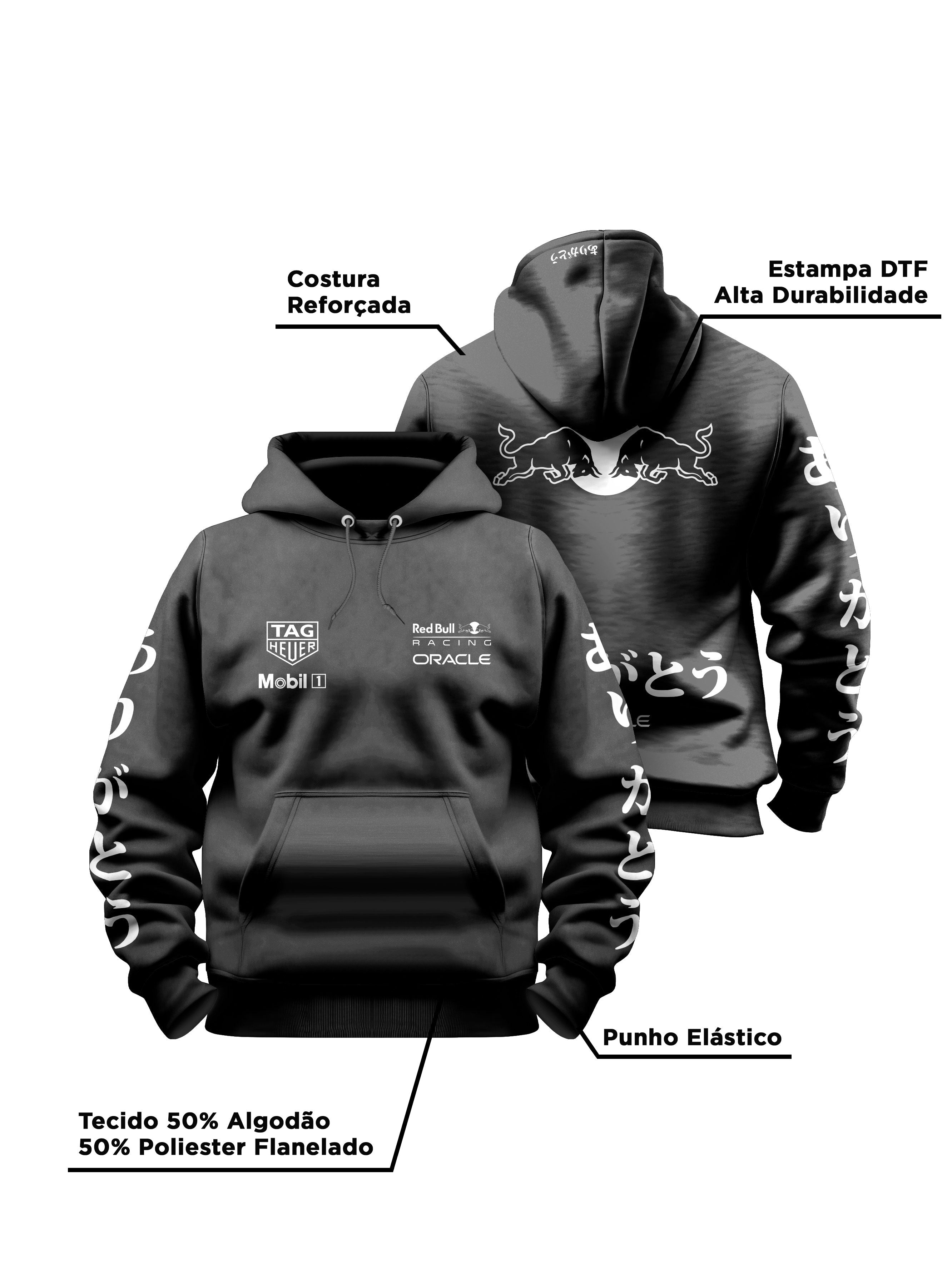 Red Bull Turkey 2021 Black 25" Hoodie