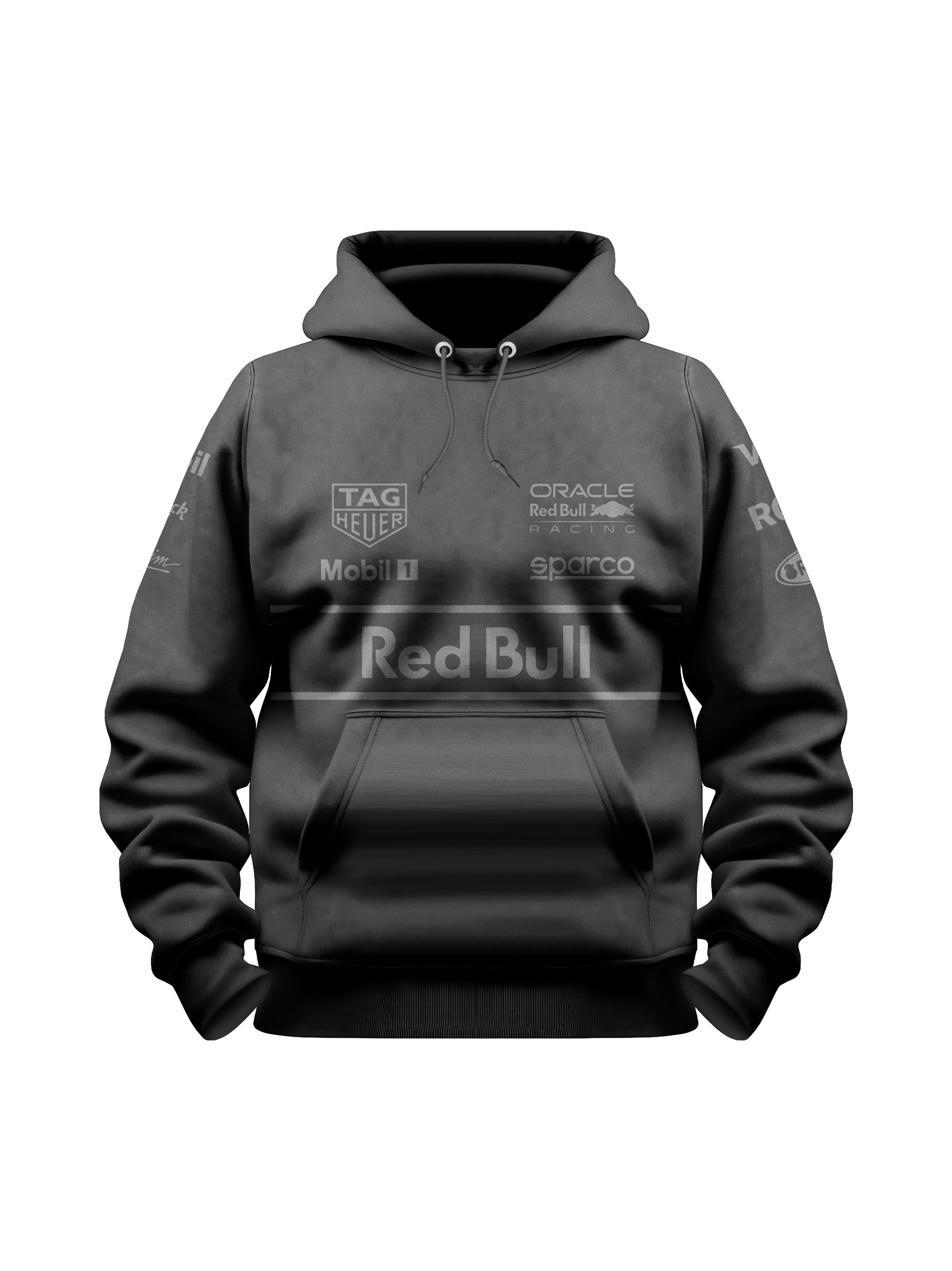Redbull Team All Black 2025 Hoodie Black