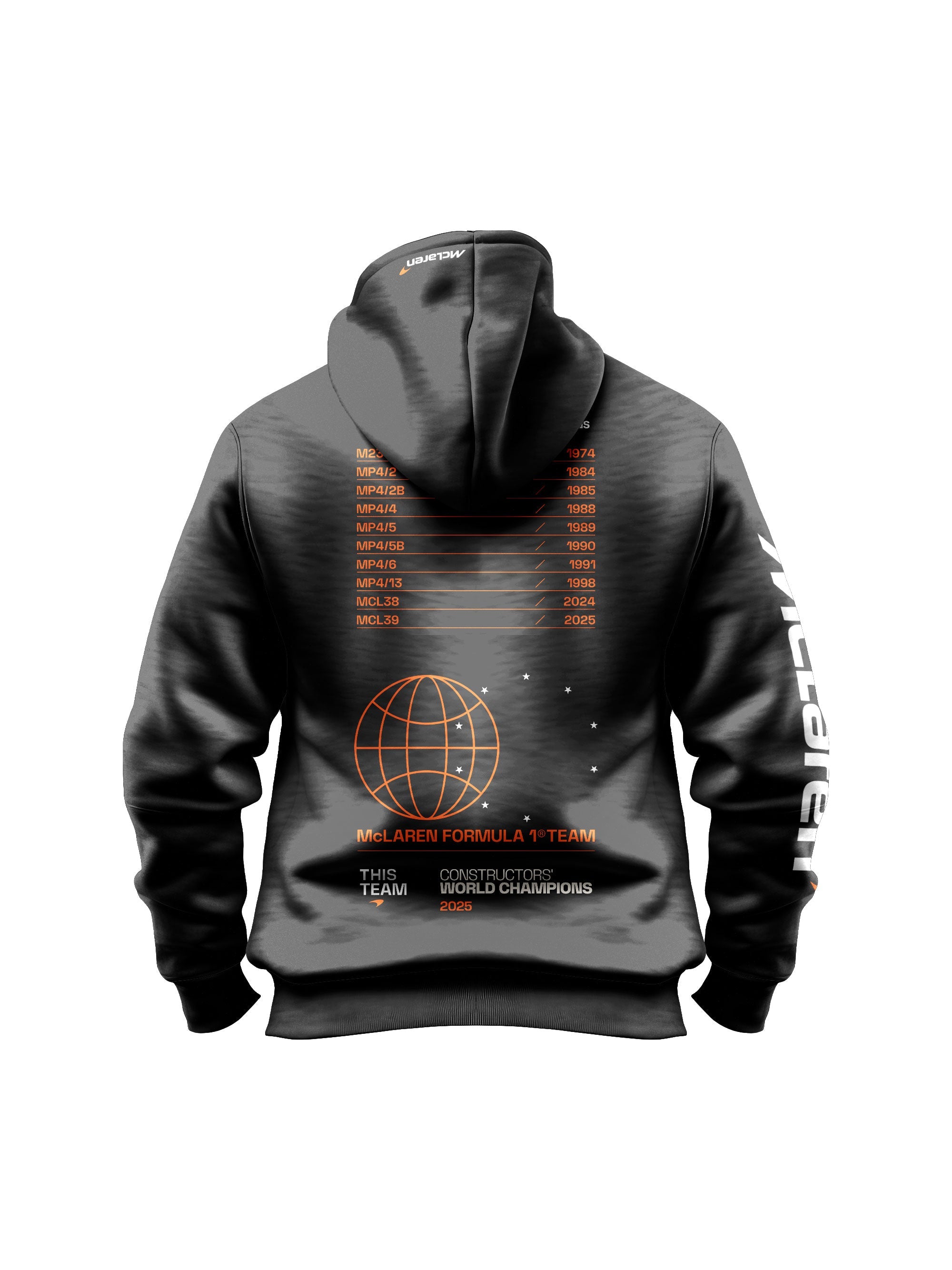 McLaren 2025 Constructors Champions Hoodie Black